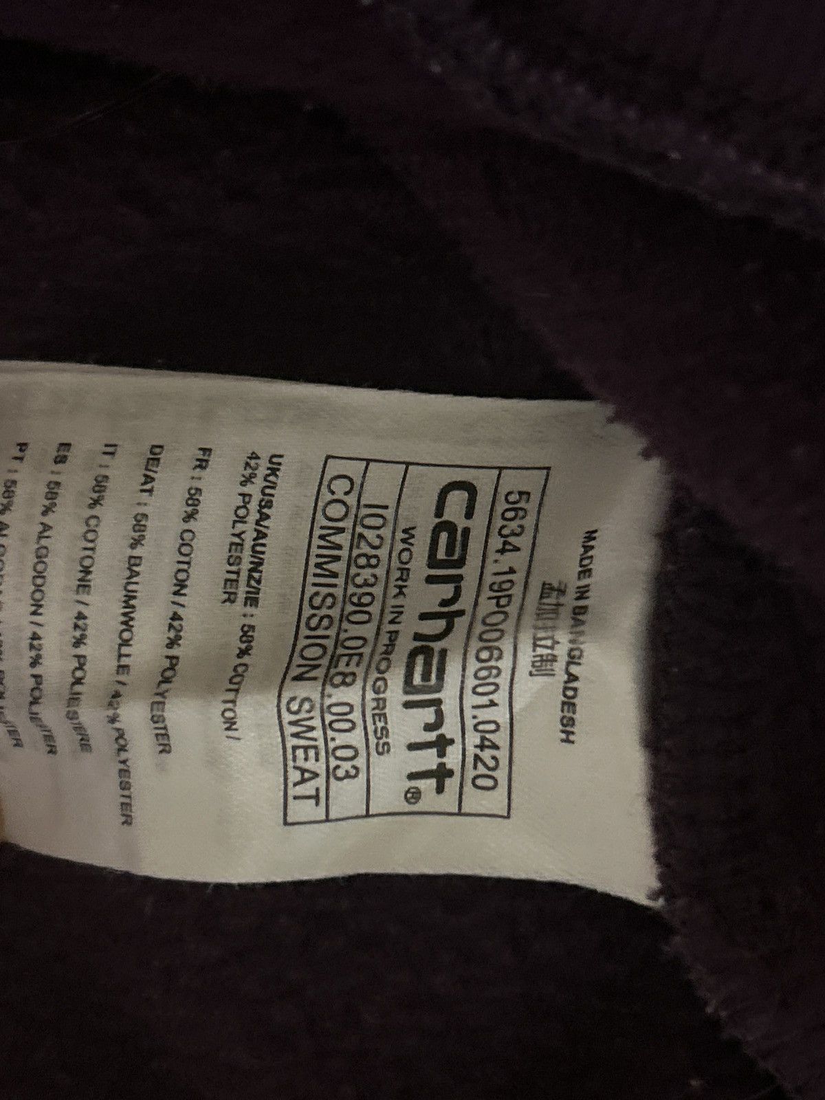 Carhartt Wip Carharrt W.I.P Commission Sweater Size US L / EU 52-54 / 3 - 2 Thumbnail