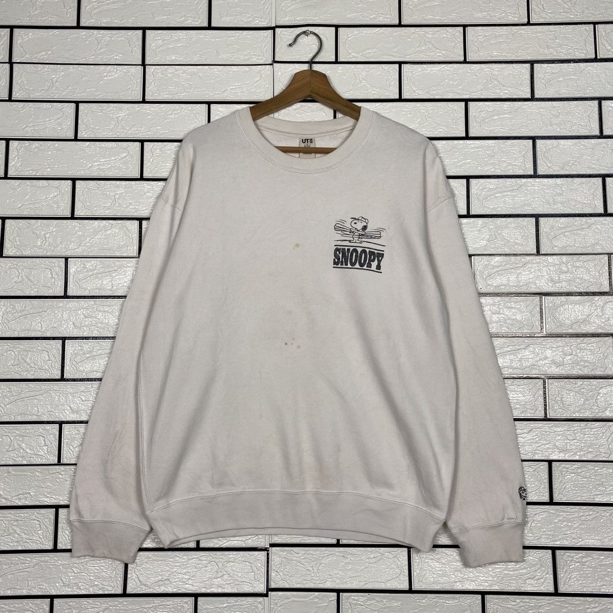 Japanese Brand 📌Vintage Sweatshirt Snoopy Big Logo Size US M / EU 48-50 / 2 - 2 Thumbnail