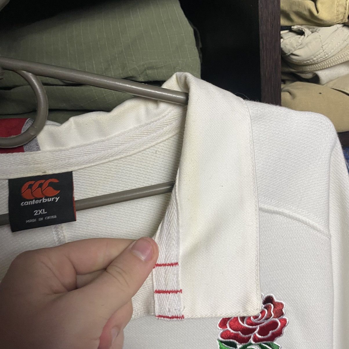 Canterbury of New Zealand Vintage Canterbury England o2 rugby big logo 00’s longsleeve Size US XXL / EU 58 / 5 - 7 Thumbnail
