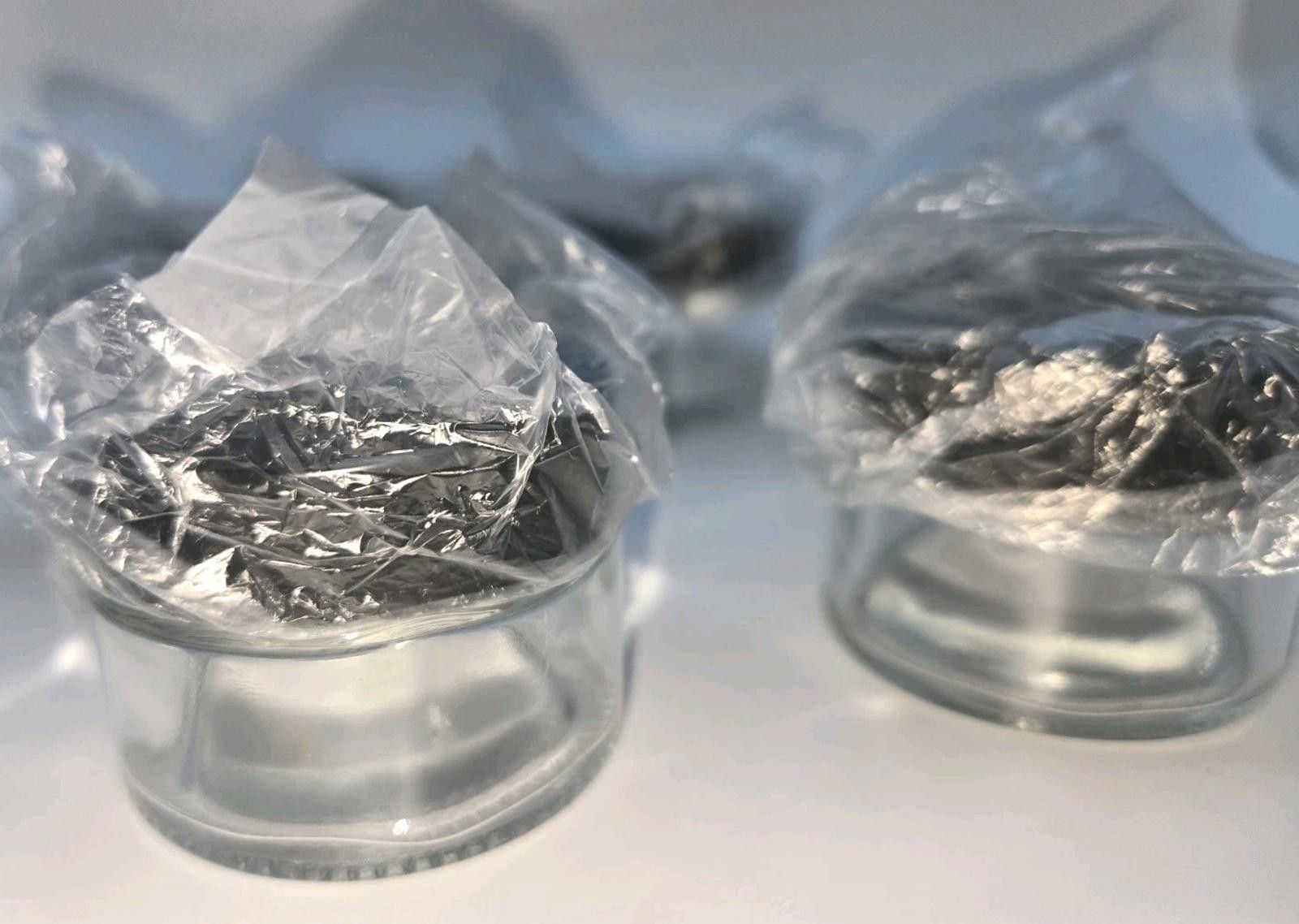 Other 6 Pack 1 Oz Clear Glass Containers With Lids & Inner Liners Size ONE SIZE - 7 Thumbnail