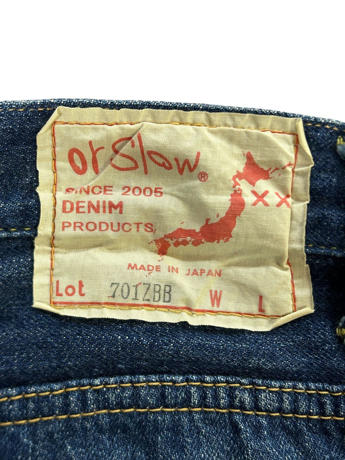 Beams Plus × Japanese Brand × Orslow Vintage Orslow Lot 701ZBB Beams Exclusive Selvedge Jeans Size US 27 - 4 Thumbnail
