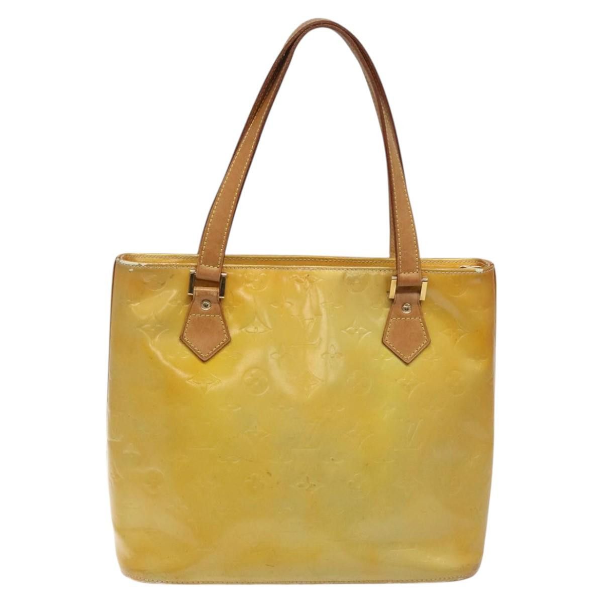 Louis Vuitton LOUIS VUITTON Monogram Vernis Houston Hand Bag Gris M91053 Size ONE SIZE - 2 Thumbnail