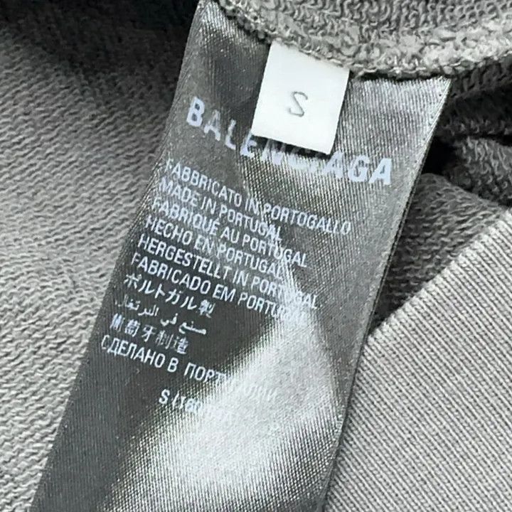 Balenciaga Balenciaga Balenciaga Logo Hoodie for Men in Gray -2507 Size US S / EU 44-46 / 1 - 5 Thumbnail