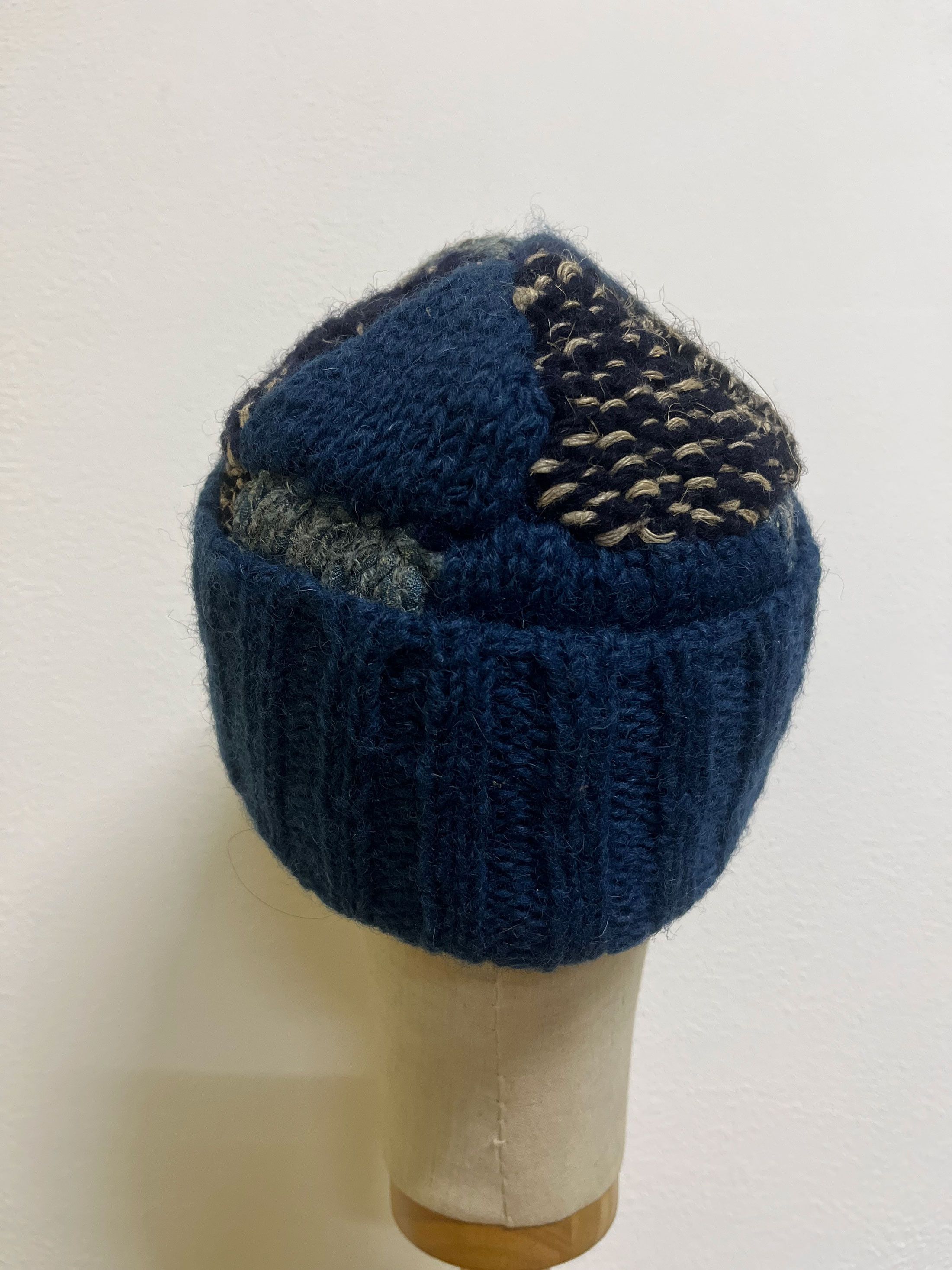 Kapital Kapital Japan Tugihagi Hand Knit Watch Cap Beanie Snow Woven Size ONE SIZE - 5 Thumbnail