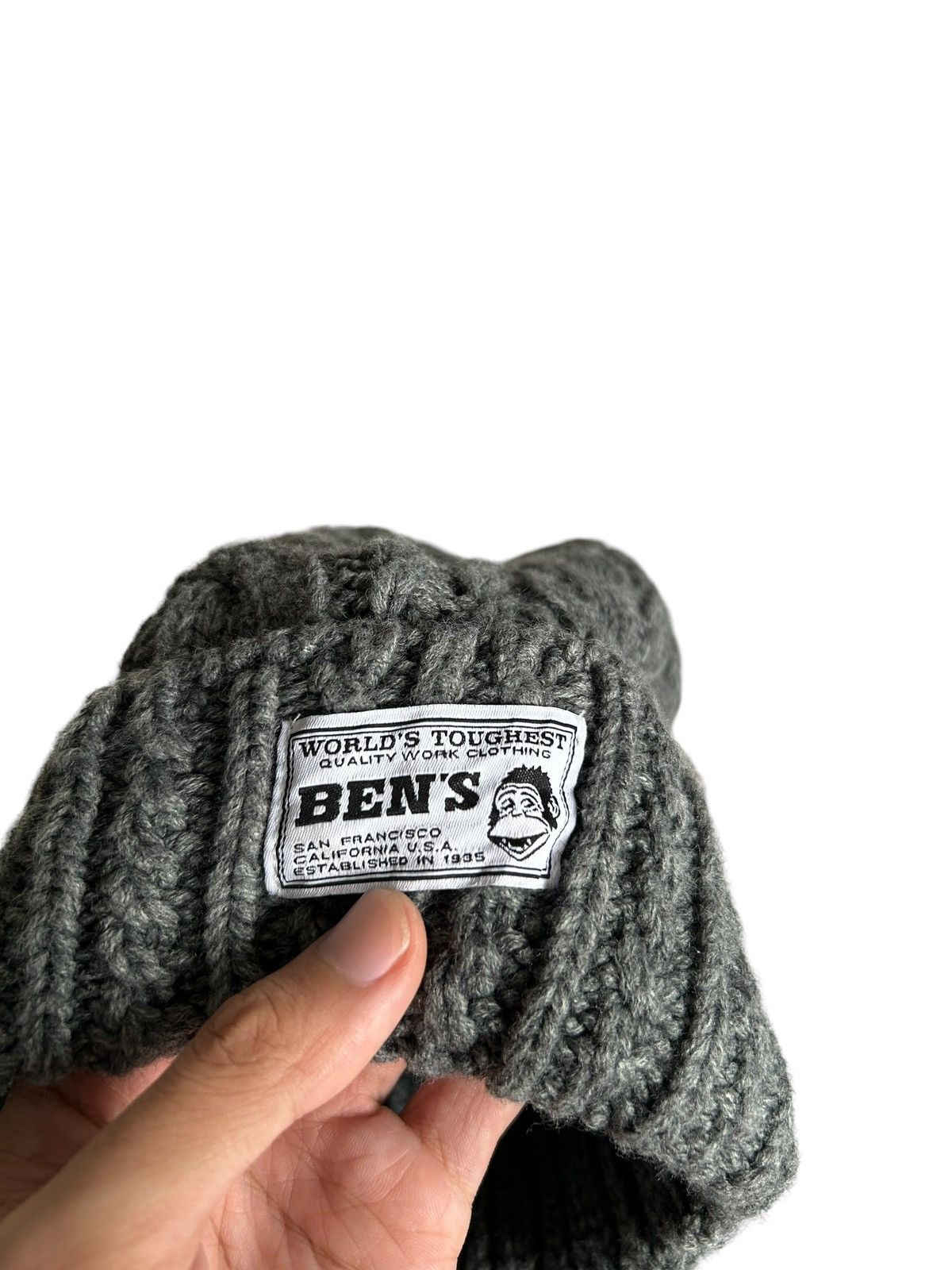 Ben Davis × Japanese Brand Vintage Ben Davis Knitted Beanie Hats Size ONE SIZE - 4 Thumbnail