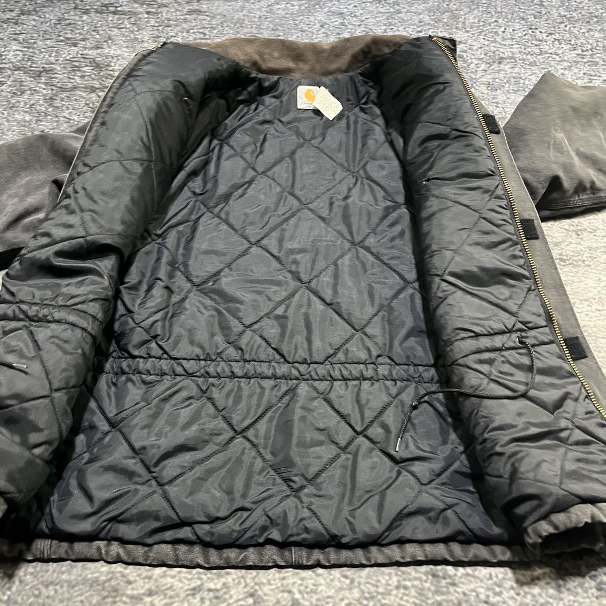 Carhartt VINTAGE CARHARTT BLACK ARCTIC CHORE COAT DISTRESSED LARGE Size US L / EU 52-54 / 3 - 10 Thumbnail