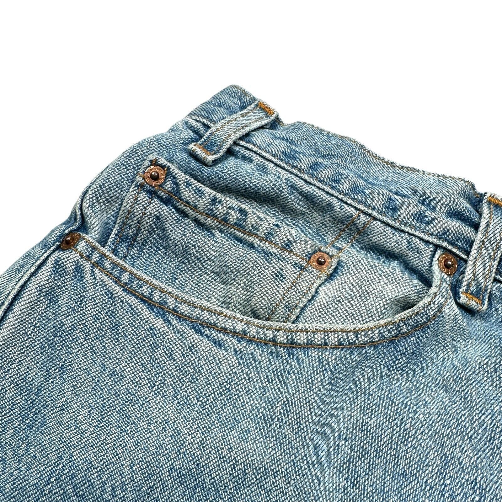 Levi's Vintage Levis 550 Jeans Mens 38 x 30 Blue Denim Cotton Size US 38 / EU 54 - 11 Thumbnail
