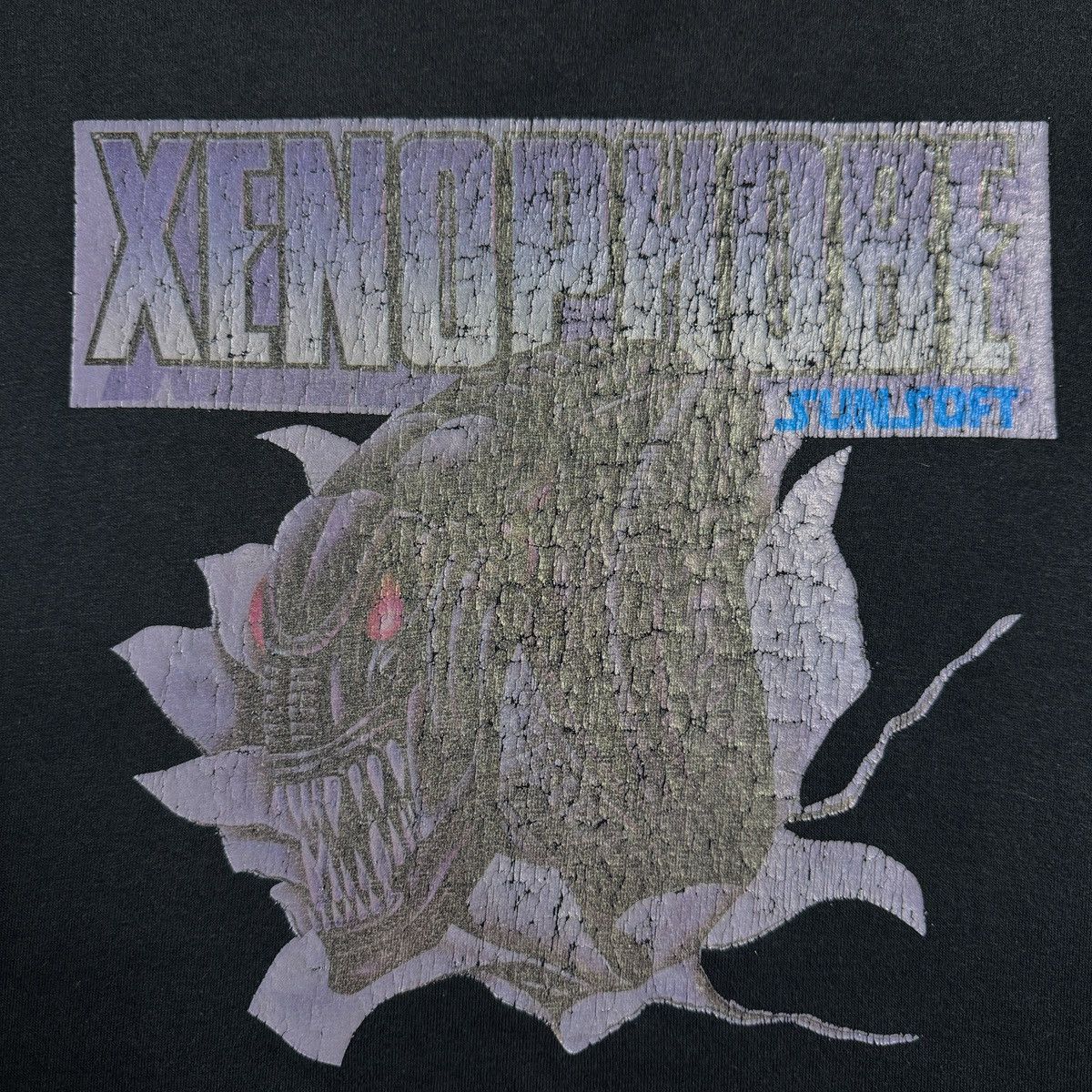 The Game Vintage 1987 Xenophobe Sunsoft video game promo t-shirt 80s Size US L / EU 52-54 / 3 - 2 Thumbnail