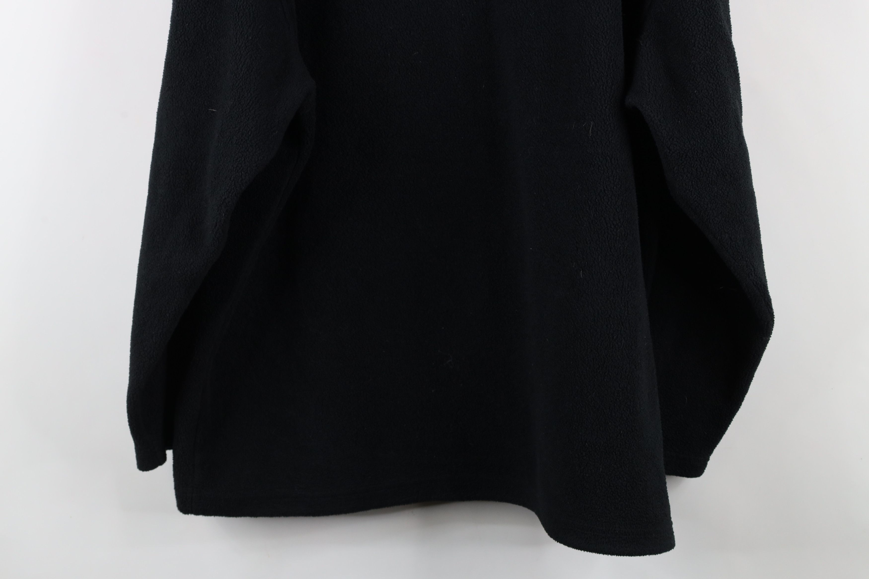 Vintage Vintage 90s Bum Equipment Fleece Hoodie Sweatshirt Black Size US L / EU 52-54 / 3 - 11 Thumbnail