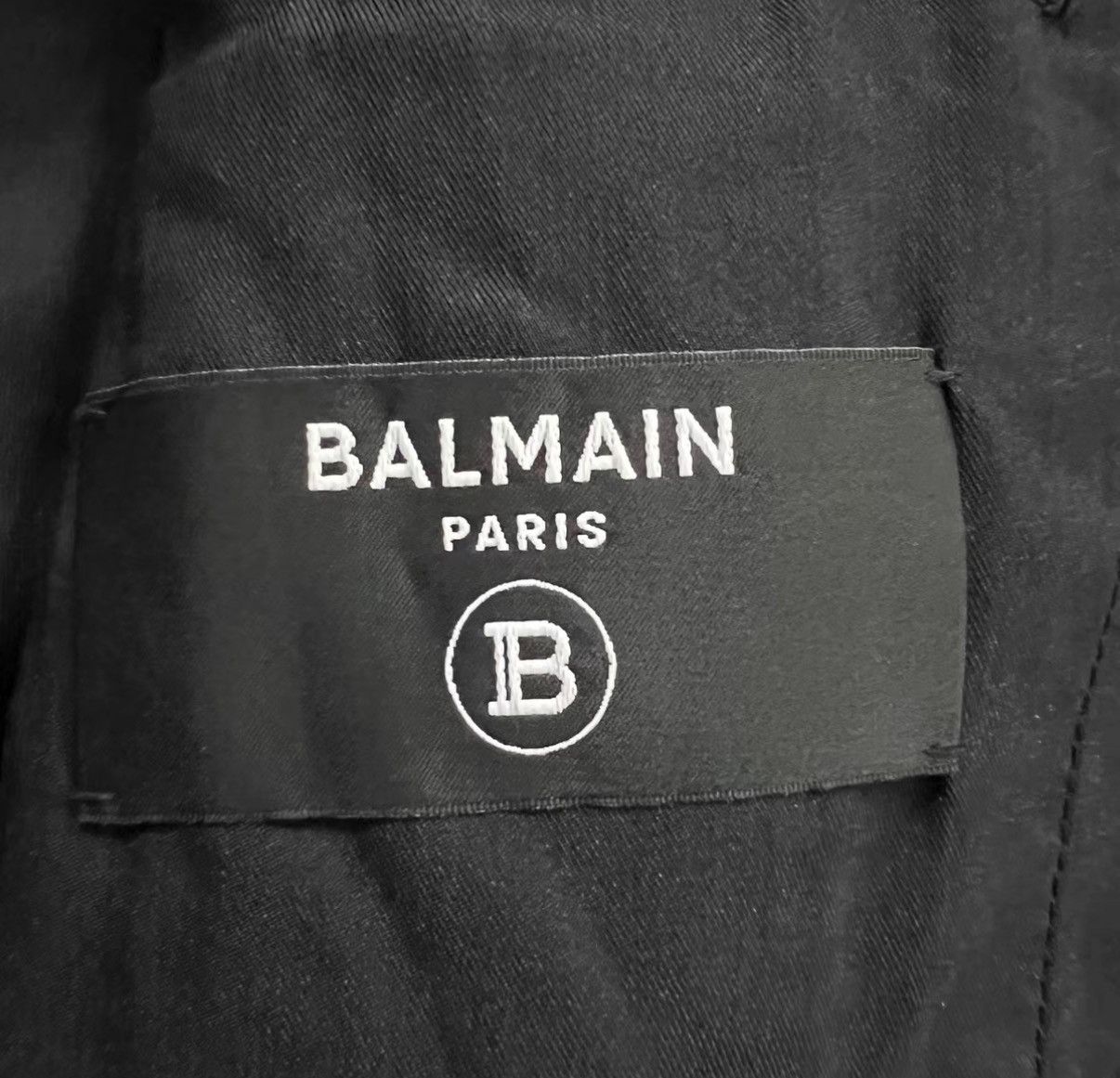 Balmain BALMAIN Back Letter Logo Jacket J41 Size US L / EU 52-54 / 3 - 3 Thumbnail