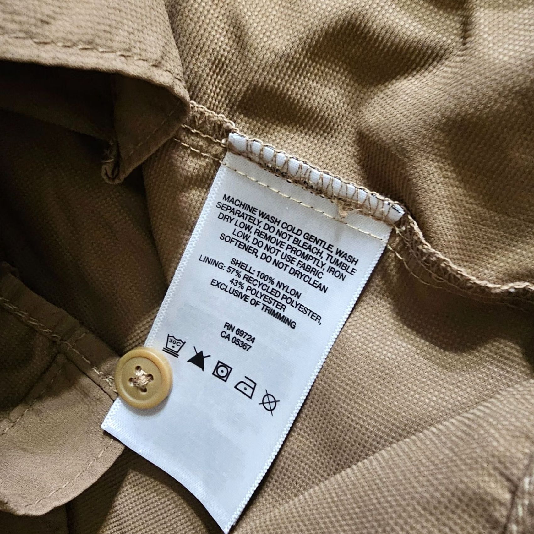 Vintage Columbia Shirt Mens XL Brown Tan OmniShade Button Fishing Outdoor Nylon Casual Mens Size US XL / EU 56 / 4 - 7 Thumbnail
