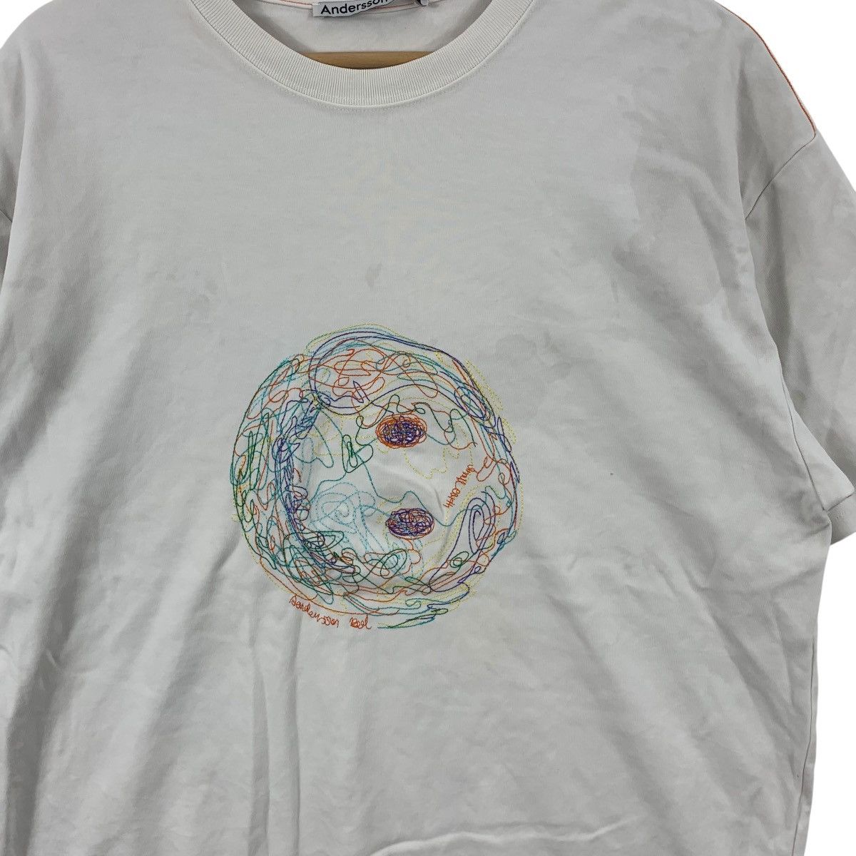 Andersson Bell ANDERSSON BELL KOREA Scandinavian Abstract Baggy Tee Shirt Size L / US 10 / IT 46 - 6 Thumbnail