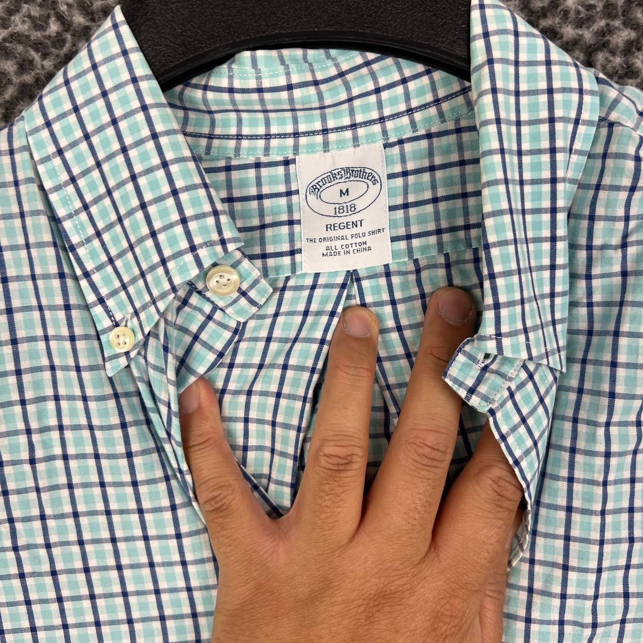 Brooks Brothers Brooks Brothers Button Down Shirt Men Check Long Sleeve M Size US M / EU 48-50 / 2 - 3 Thumbnail