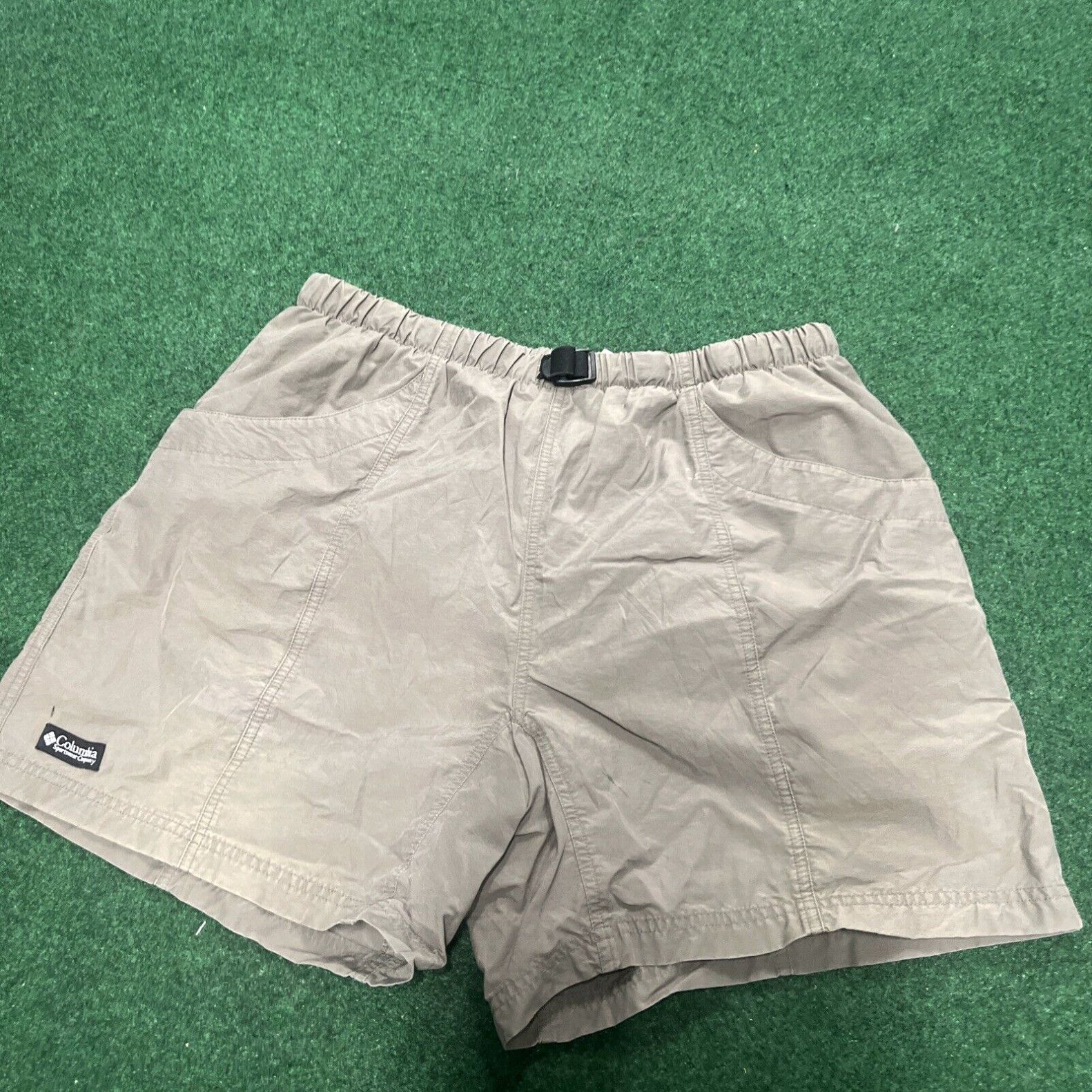 Swims Columbia Brown Omni Shade Men Swim Trunks Swim Shorts Mesh Lining Belted Size M Size US 31 - 1 Thumbnail