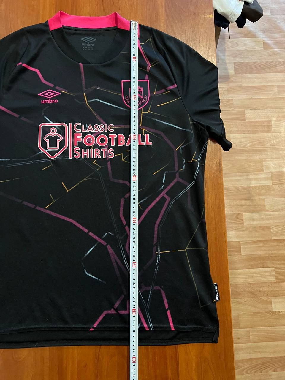 Umbro 2022/23 BURNLEY FC RARE THIRD SOCCER JERSEY FOOTBALL SHIRT Size US XL / EU 56 / 4 - 17 Thumbnail