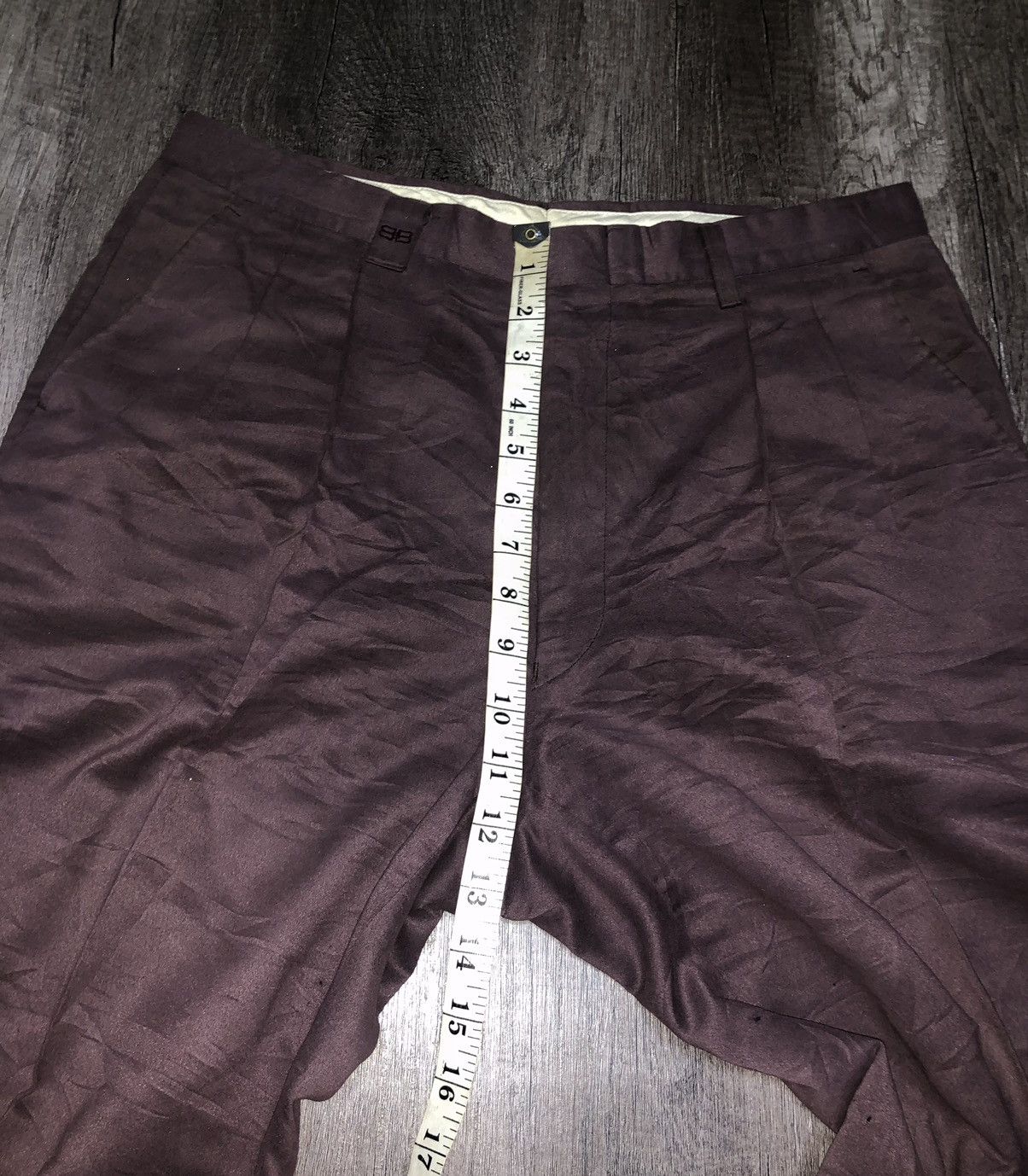 Balenciaga Vintage Balenciaga E300 875-013 Smart Casual Pant Size US 32 / EU 48 - 8 Thumbnail