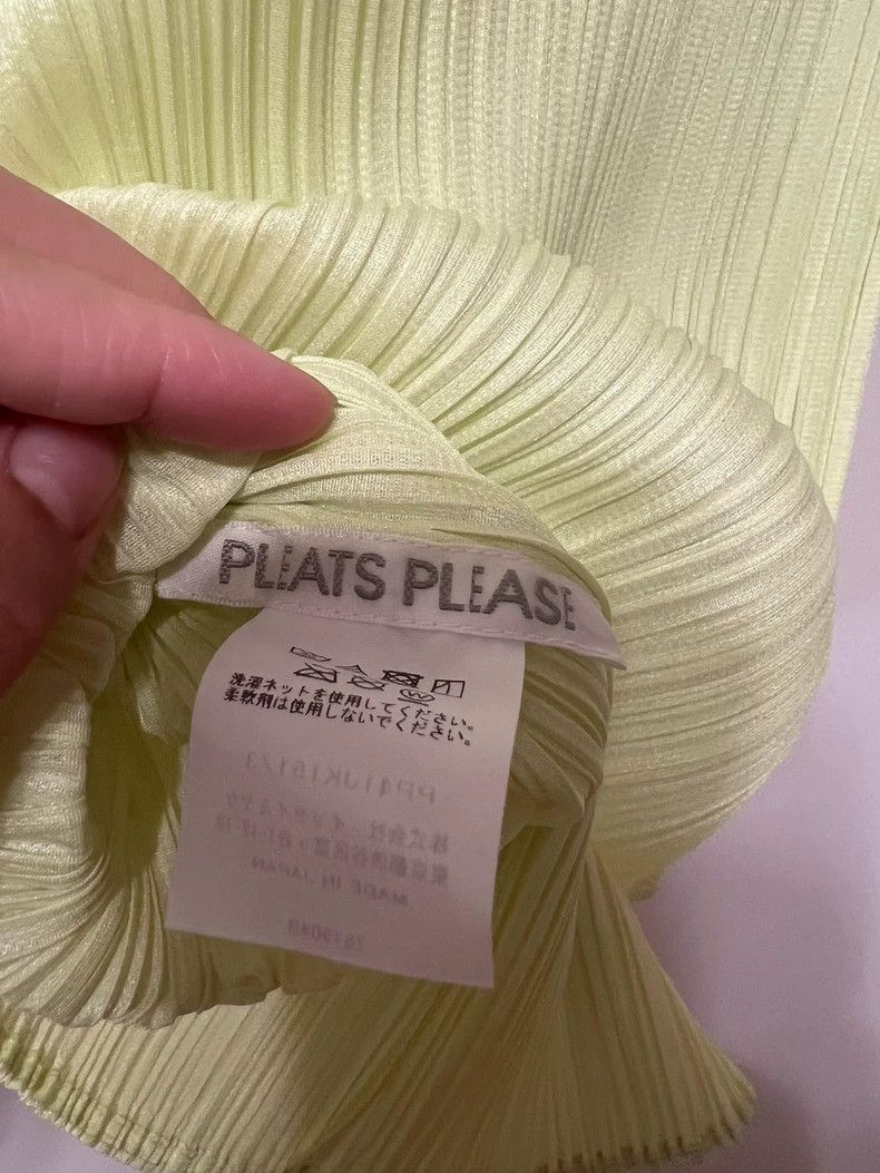 Issey Miyake issey miyake size:3 Light yellowish-green short-sleeved sh Size XXS / US 00 / IT 34 - 4 Thumbnail