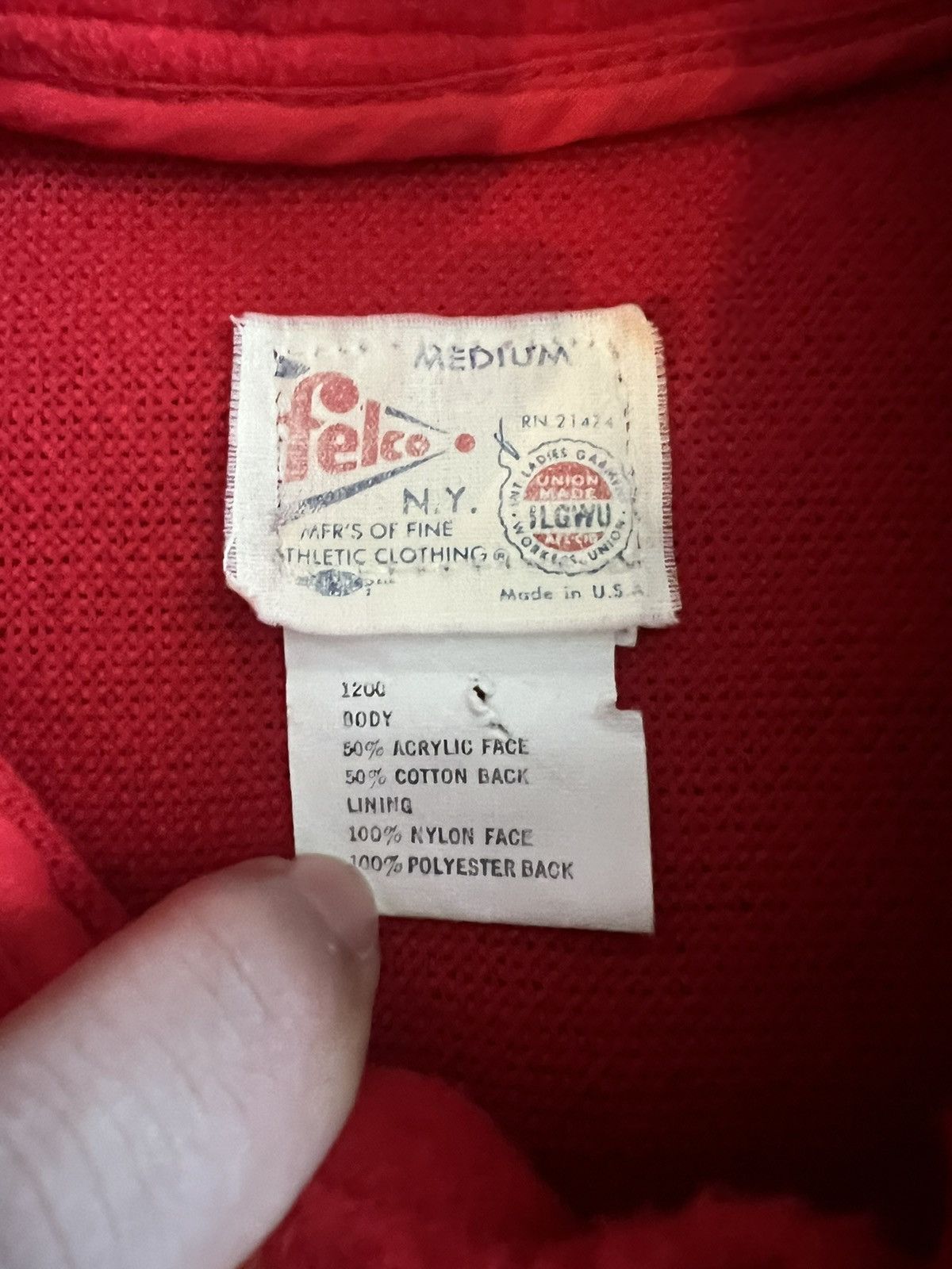 Vintage 1960s Fleece Warm Up Size US L / EU 52-54 / 3 - 2 Thumbnail