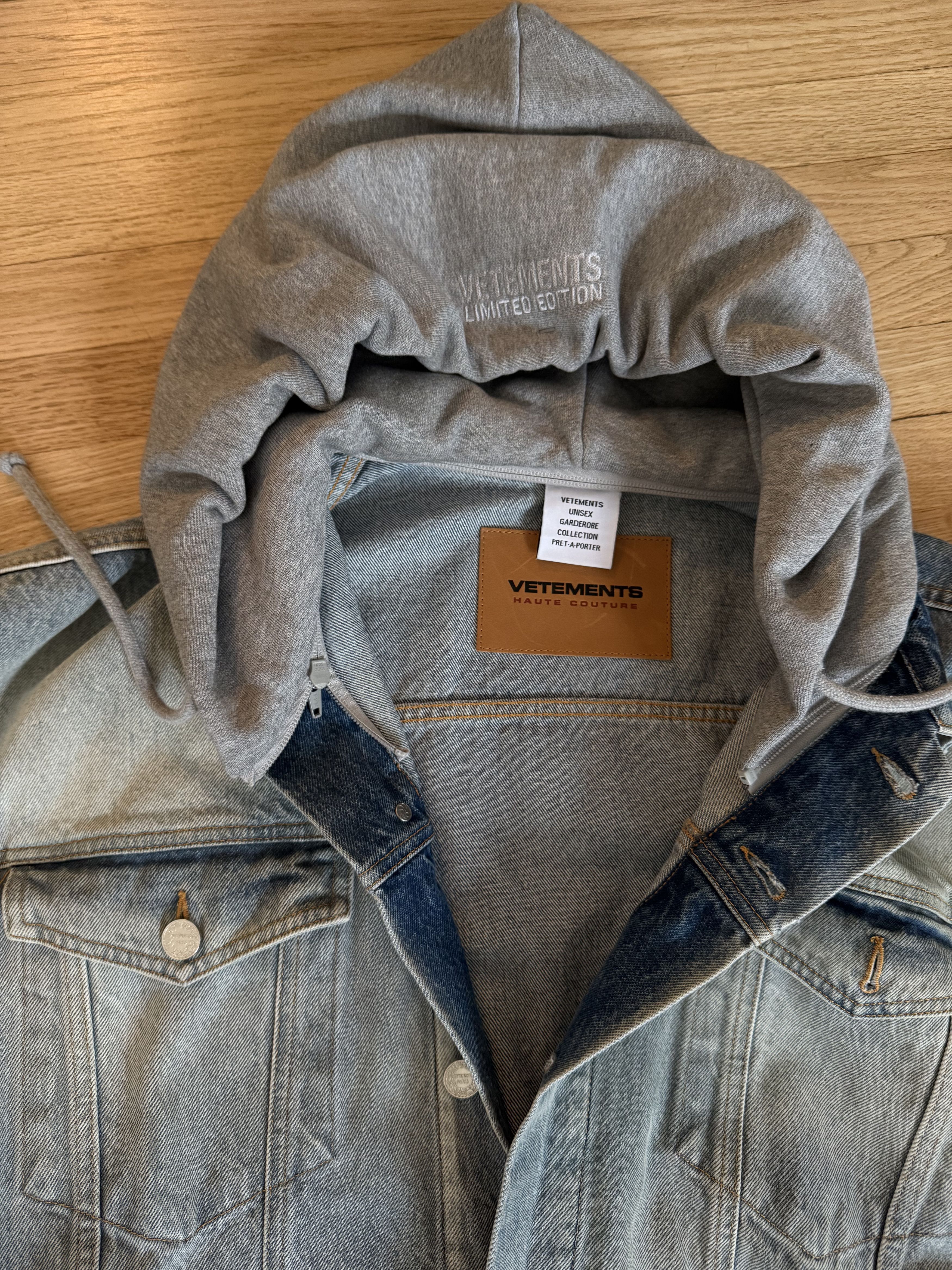 Vetements Vetements Denim Jacket Size US M / EU 48-50 / 2 - 3 Thumbnail