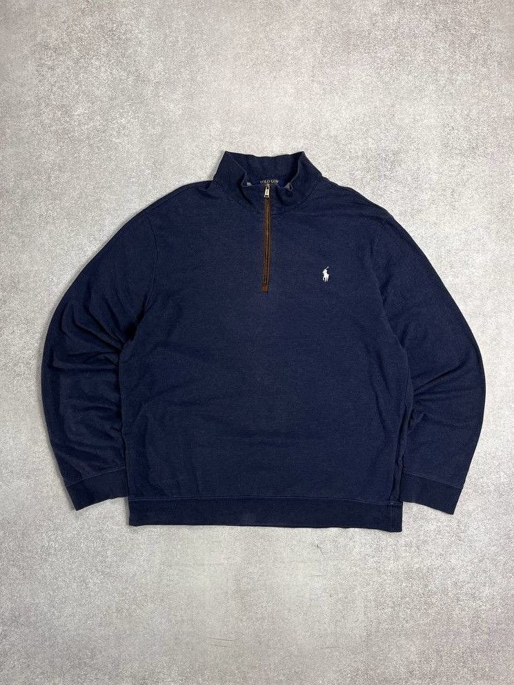 Polo Ralph Lauren × Vintage Vintage Polo Gold Ralph Lauren Sweater Water Repellent XL Size US L / EU 52-54 / 3 - 1 Thumbnail