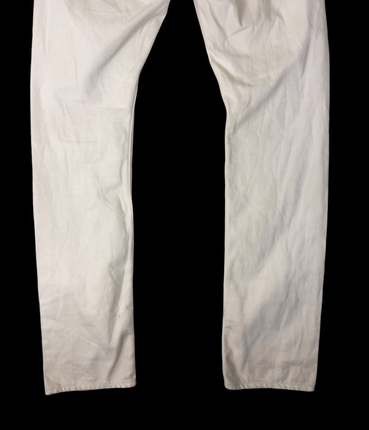 Japanese Brand × Paul Smith × Paul Smith Red Ear Paul Smith Red Ear White Button Denim Jeans Size US 33 - 9 Thumbnail