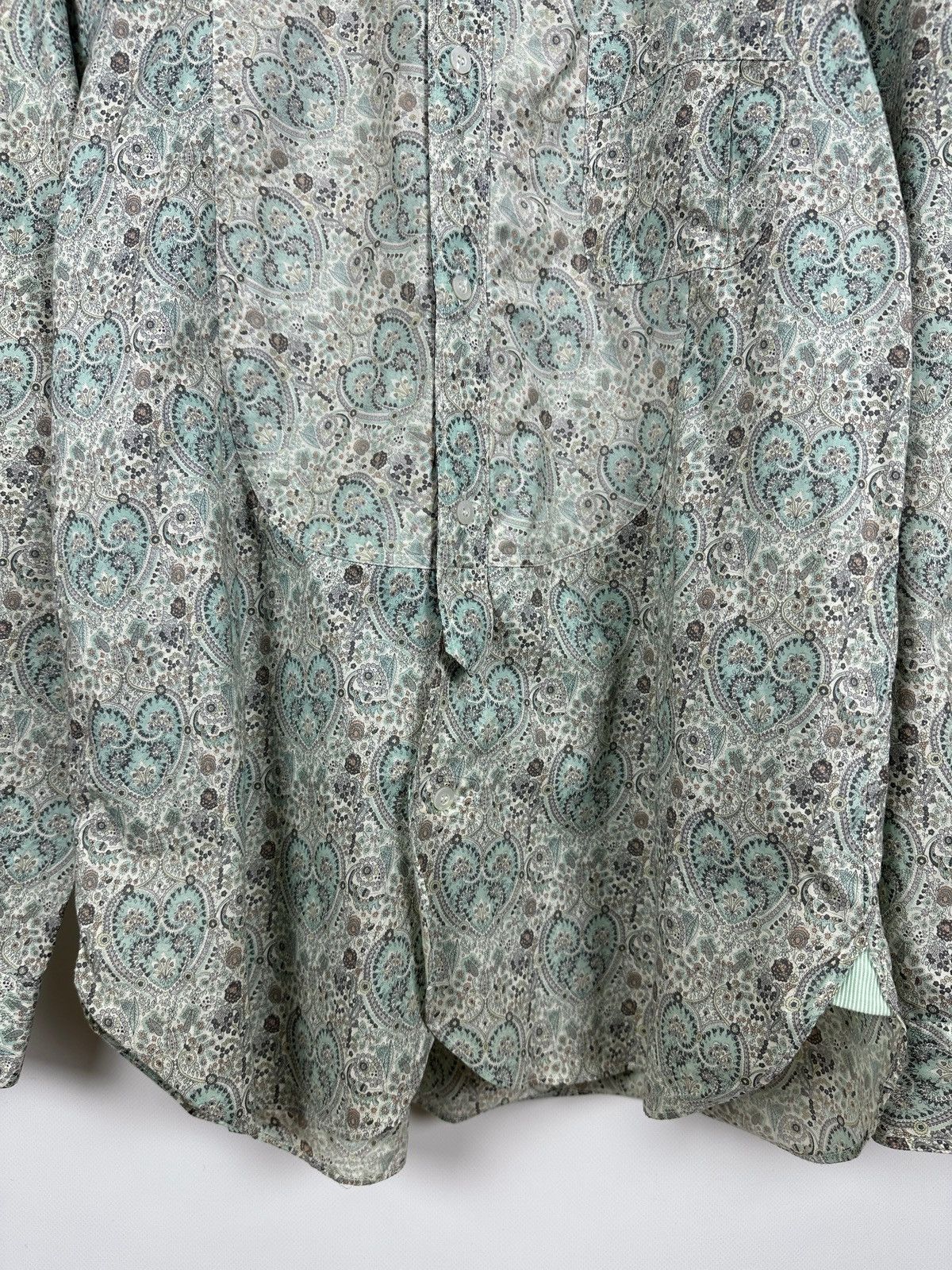 Junya Watanabe Comme des Garçons Junya Watanabe MAN Paisley Button Up Shirt Size US L / EU 52-54 / 3 - 11 Thumbnail
