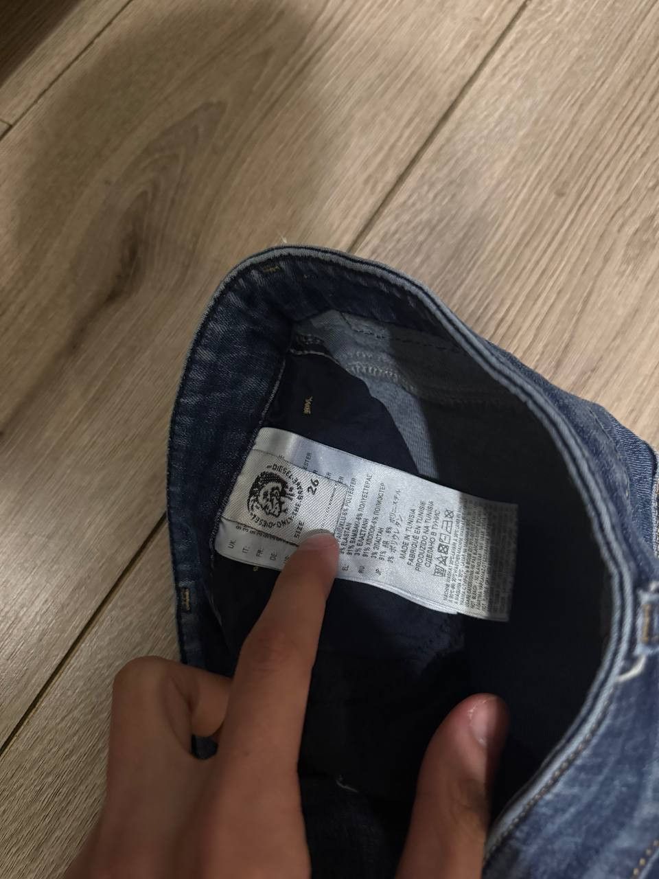 Diesel Diesel Skinzee-Zip Jeans Wmn W26 L30 Blue Super Slim Skinny Size 26" / US 2 / IT 38 - 5 Thumbnail