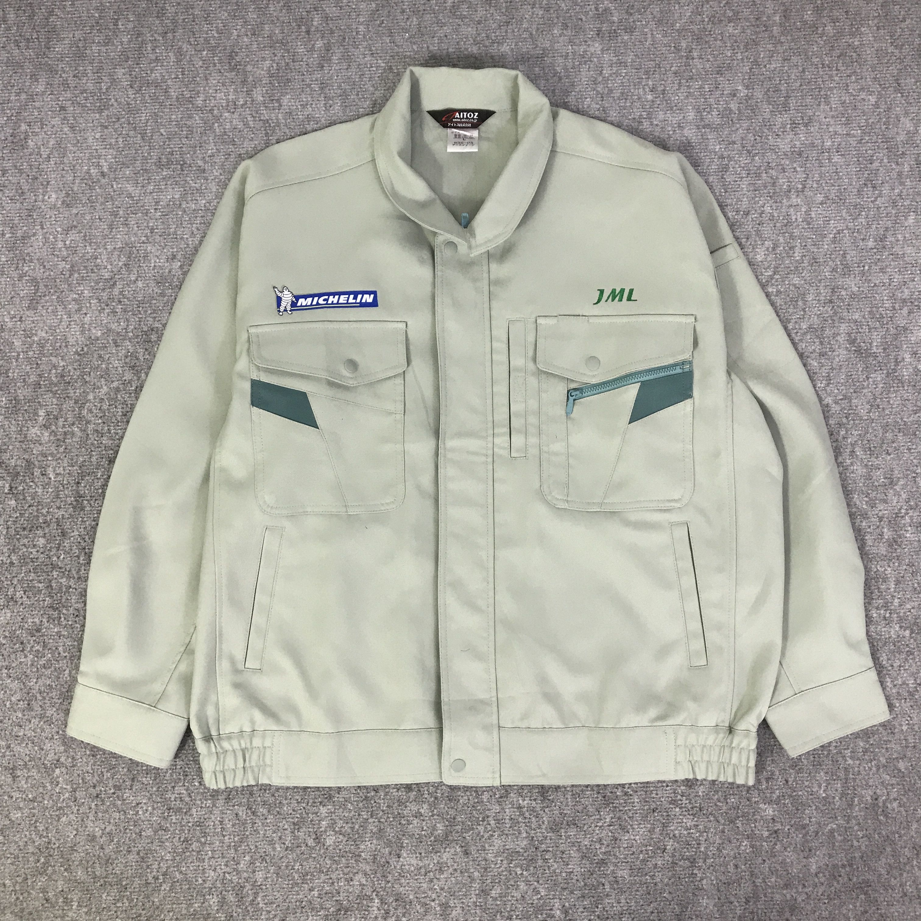 Japanese Brand MICHELIN RACING TYRE JAPAN CUSTOM JACKET K114B11 Size US L / EU 52-54 / 3 - 2 Thumbnail