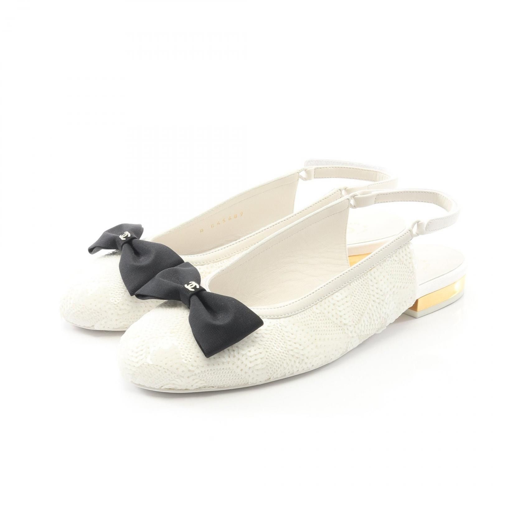 Chanel Chanel Chanel Coco Mark Lambskin Pumps Leather Shoes AG45689 DUTY FREE for USA Size ONE SIZE - 1 Thumbnail