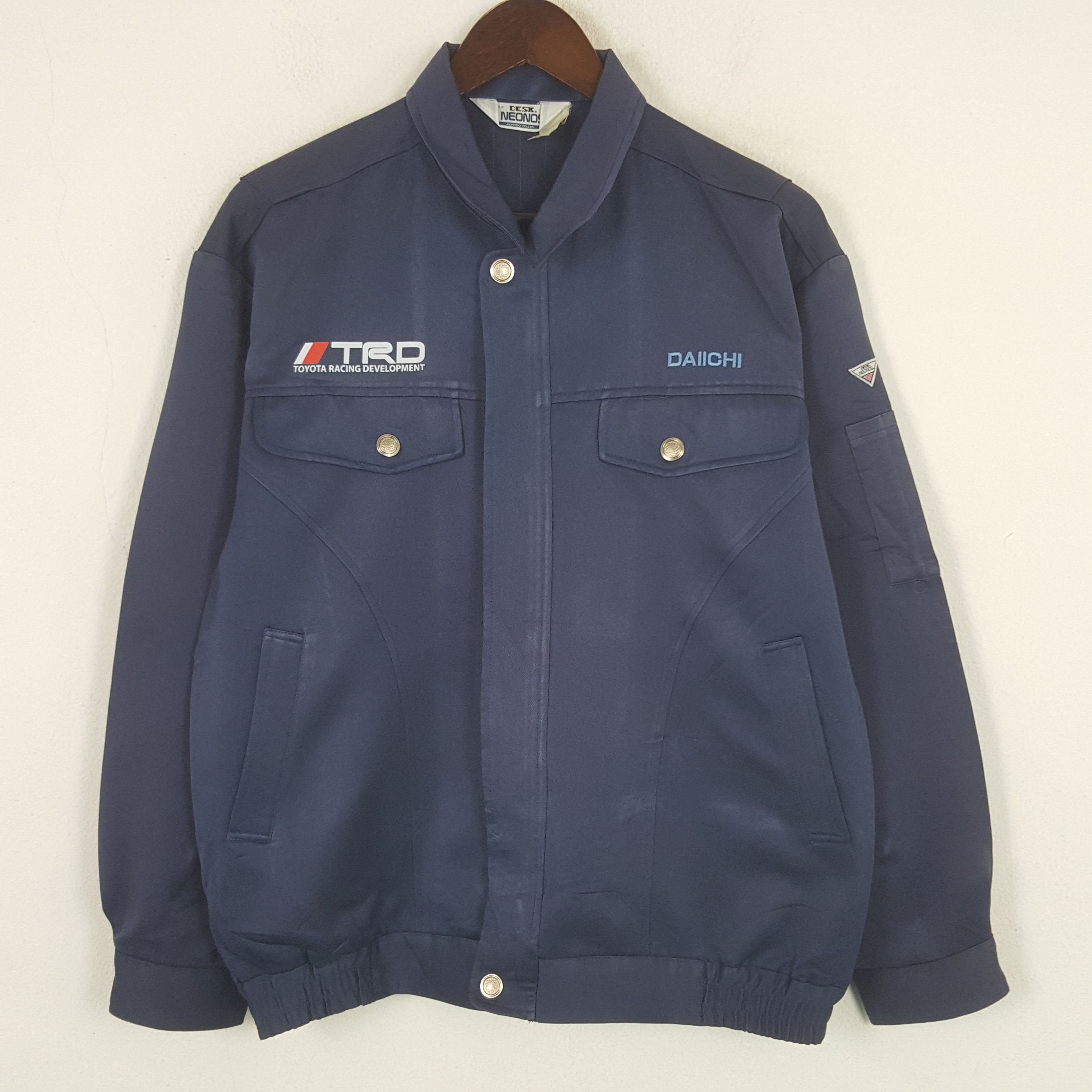 Vintage Vintage Toyota Racing Custom Worker Sport Japan Jacket Size US L / EU 52-54 / 3 - 3 Thumbnail