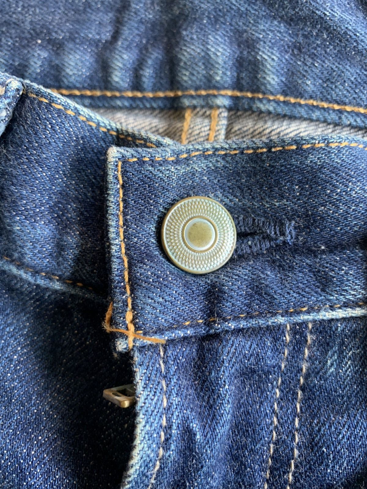 Muji MUJI SELVEDGE JAPANESE DISTRESSED DENIM Size US 31 - 12 Thumbnail