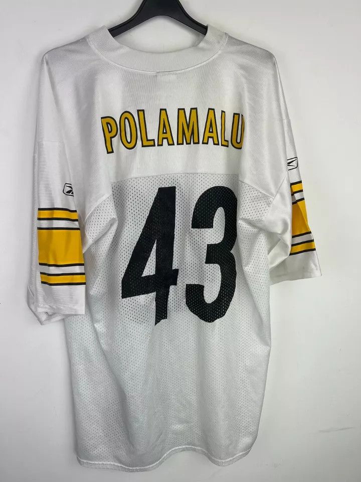 Vintage Vintage jersey NFL Pittsburgh Steelers- Polamalu #43 Size US L / EU 52-54 / 3 - 17 Thumbnail