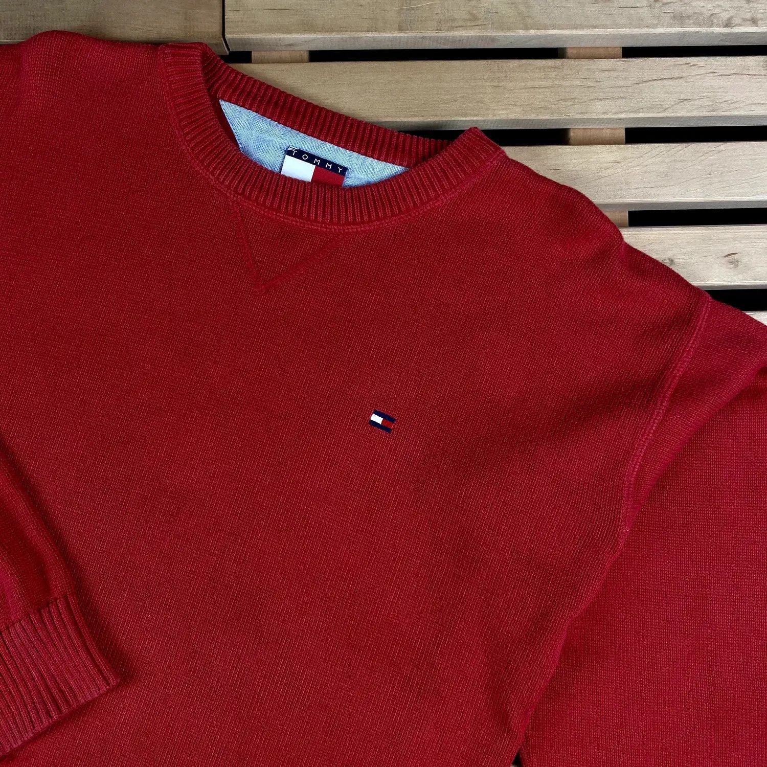 Tommy Hilfiger Mens Sweater Tommy Hilfiger Vintage Size XL Size US XL / EU 56 / 4 - 2 Thumbnail