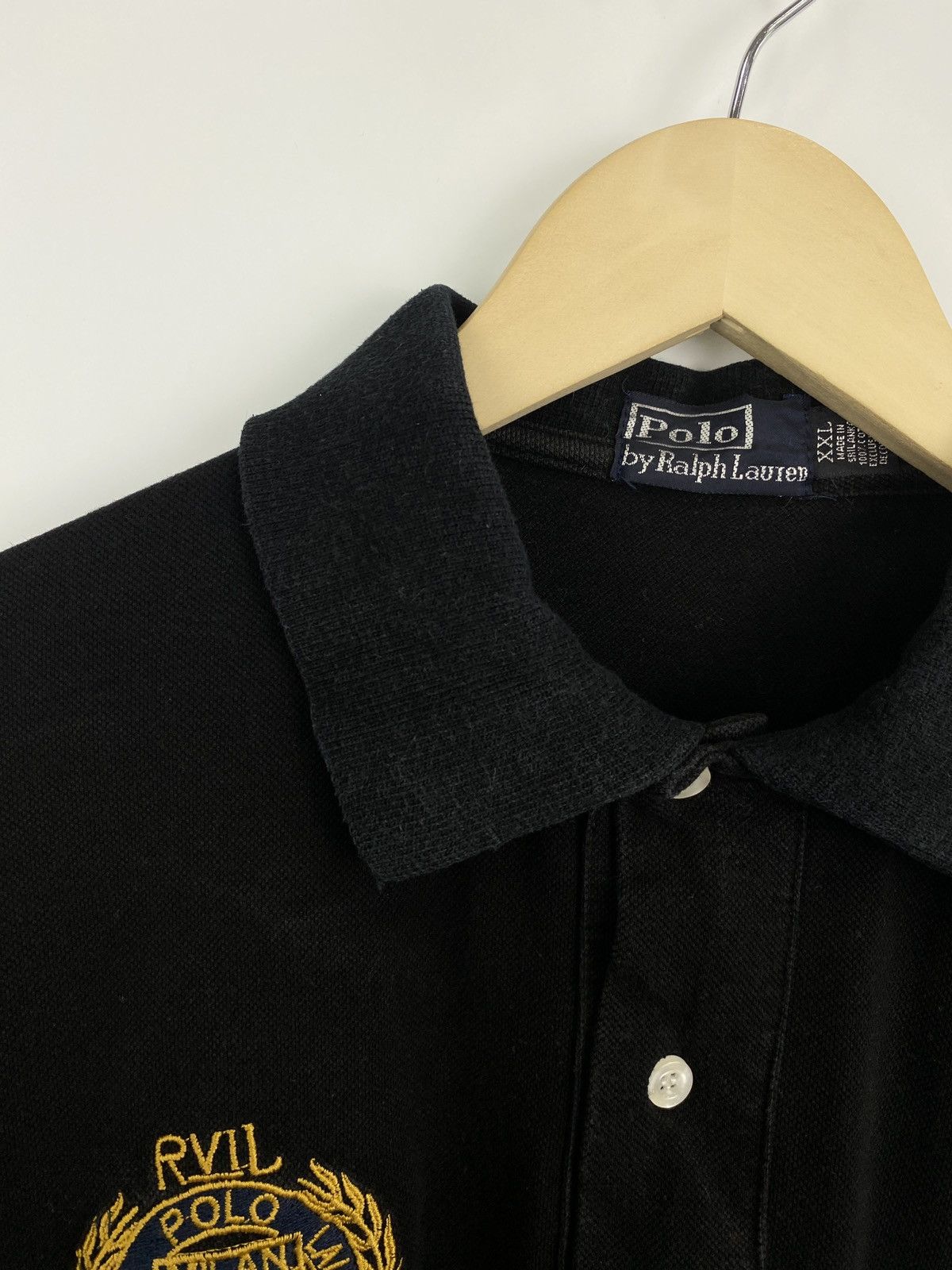 Polo Ralph Lauren 🇮🇹 Vintage 90s Ralph Lauren Milano Italy Polo Long Sleeve Size US XL / EU 56 / 4 - 12 Thumbnail