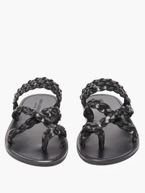 Saint Laurent Paris o1bcso1str1024 Neil Slides in Black Size US 8 / EU 41 - 3 Thumbnail