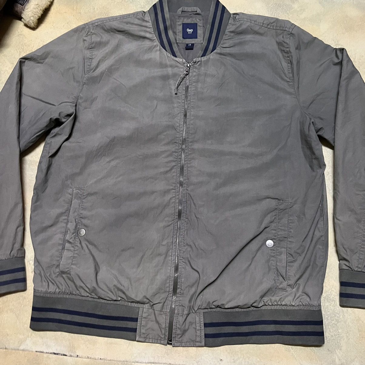 Gap Gap Bomber Jacket Sun Faded Style Size US XL / EU 56 / 4 - 4 Thumbnail