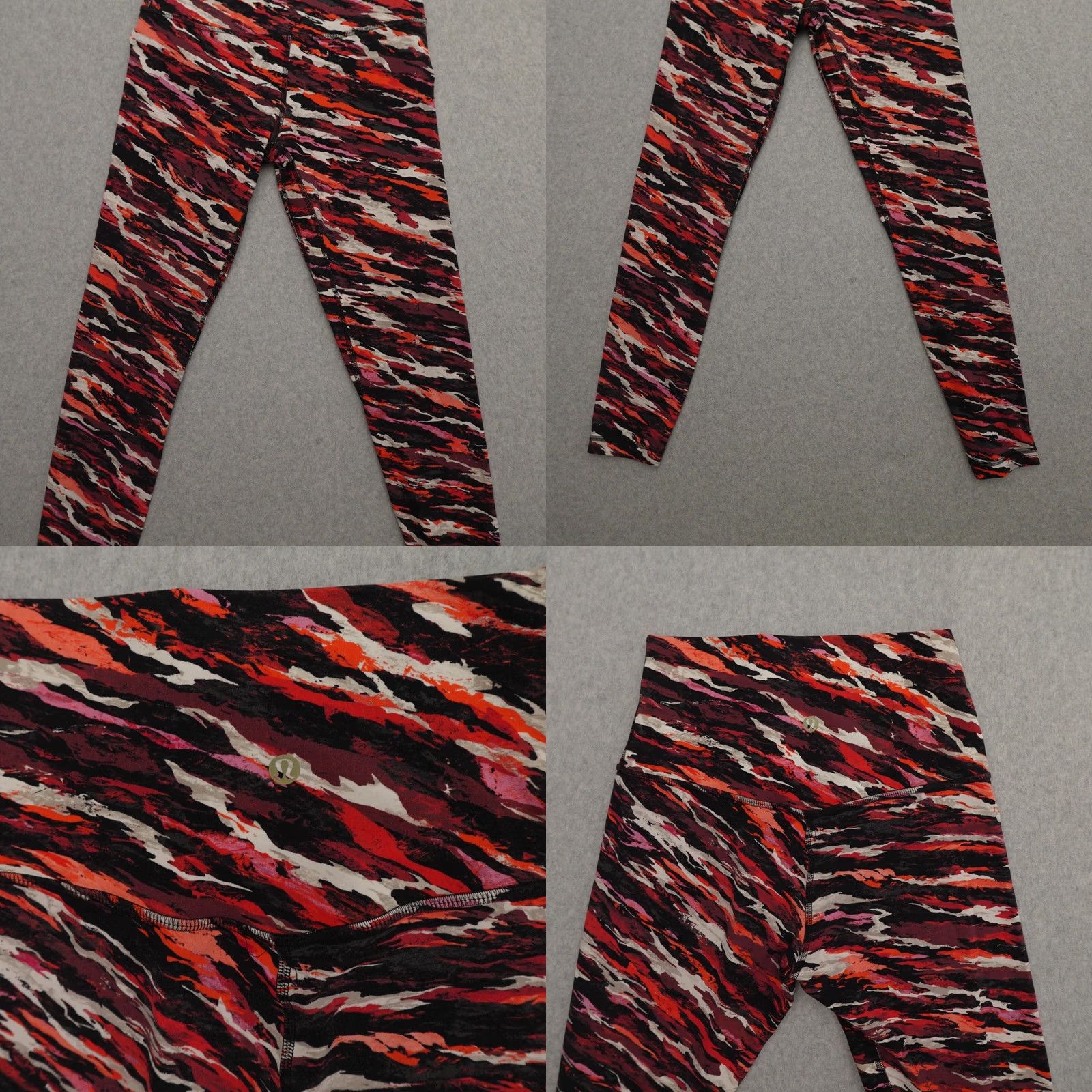 Lululemon Lululemon Womens 4 (4X25) Lunar New Year Align High Rise Legging Tiger Smoky Red Leggings Size 27" / US 4 / IT 40 - 9 Thumbnail