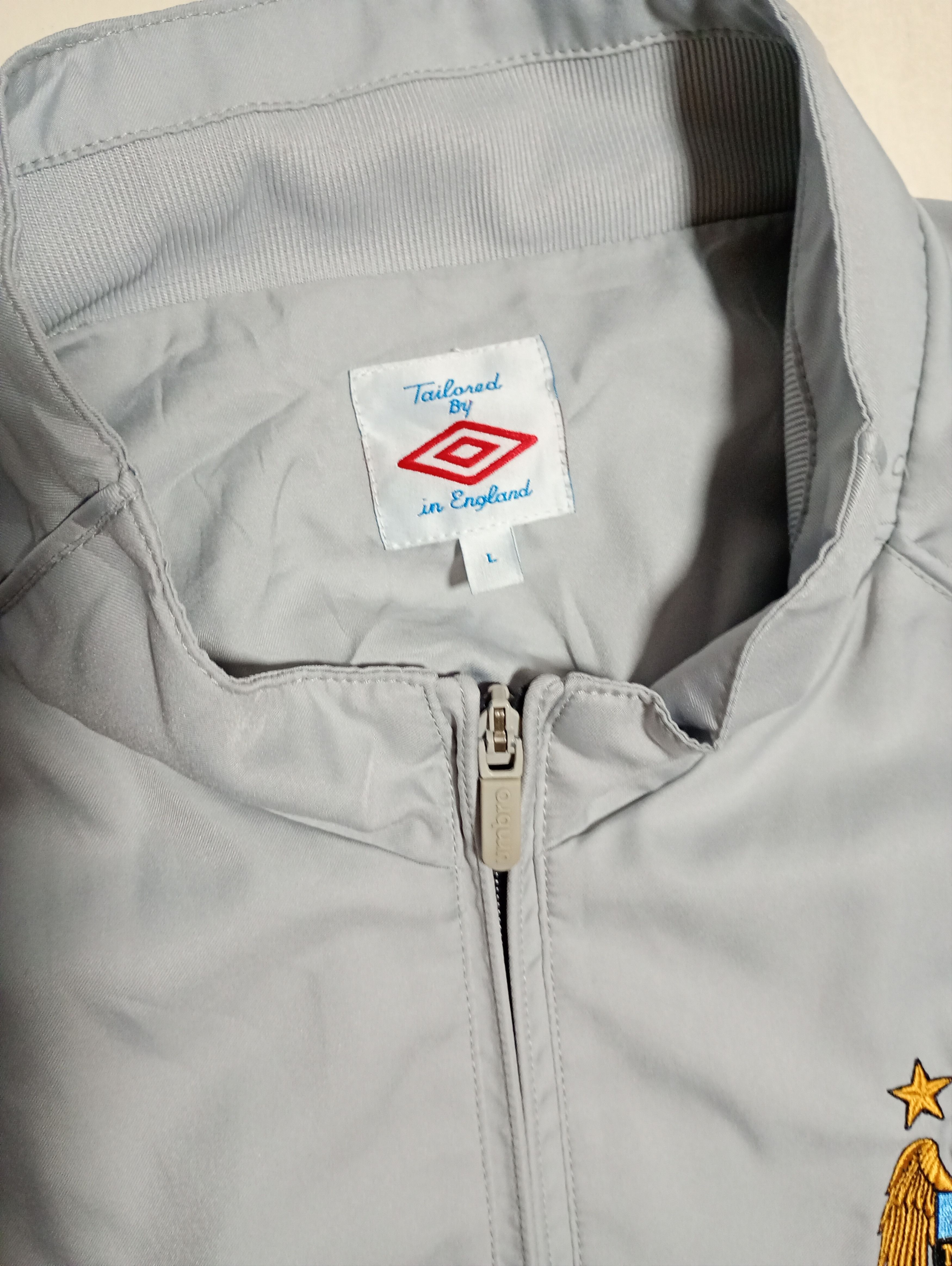Umbro Umbro Manchester City TrackTop Jacket 2010-2011 Size US L / EU 52-54 / 3 - 8 Thumbnail