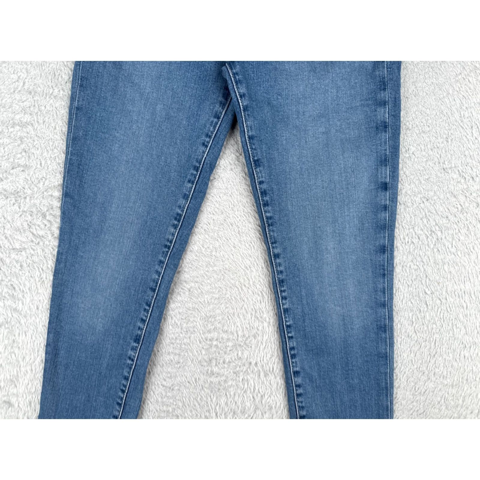 Levi's VINTAGE Levi's Jeans Women 27 Blue Denim Skinny High Rise 721 Big E Cotton 25x26 Jeans Size 27" / US 4 / IT 40 - 3 Thumbnail