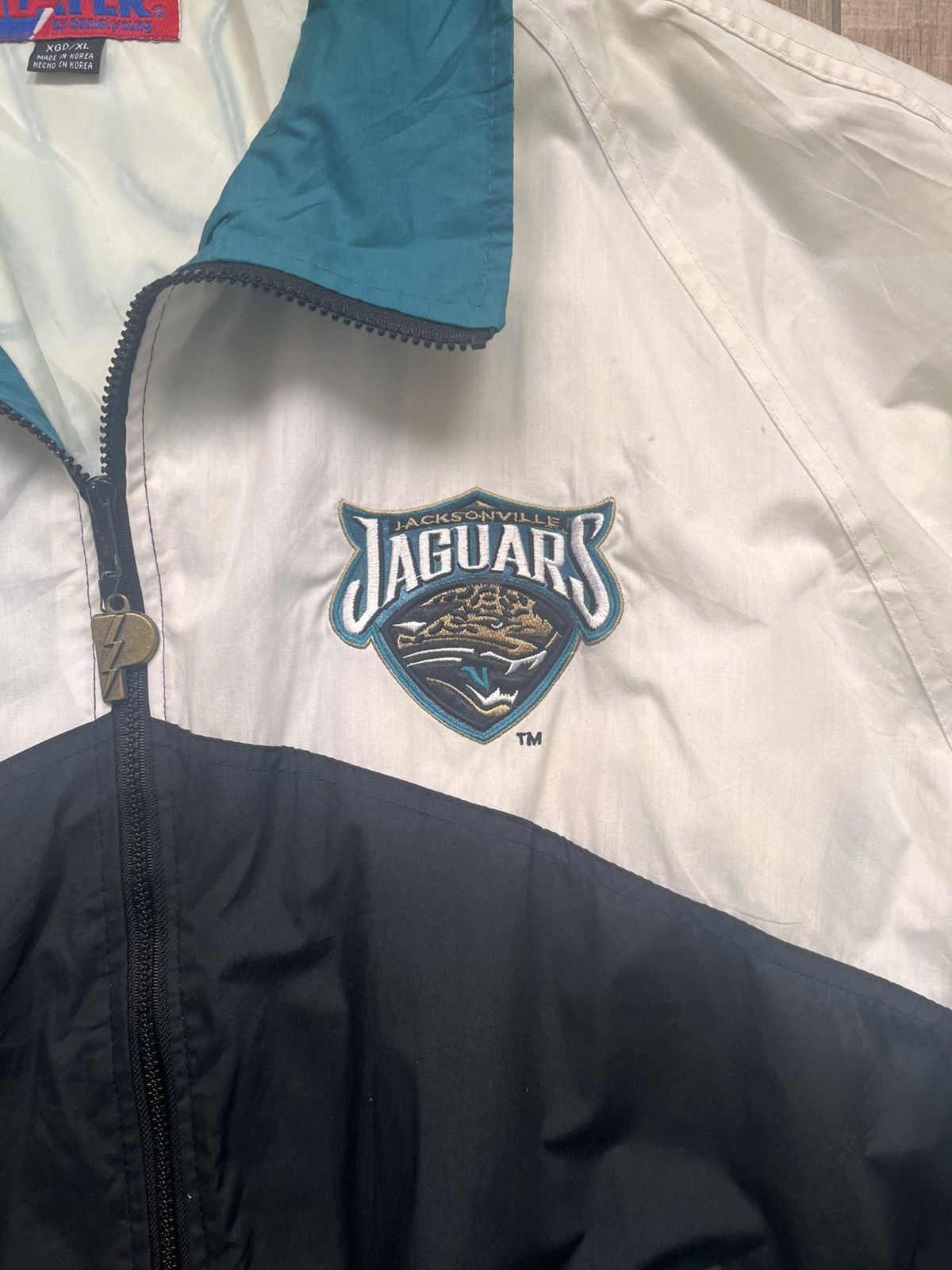 NFL Vtg nfl jacksonville jaguars pro Player full zip xl mens Size US XL / EU 56 / 4 - 5 Thumbnail