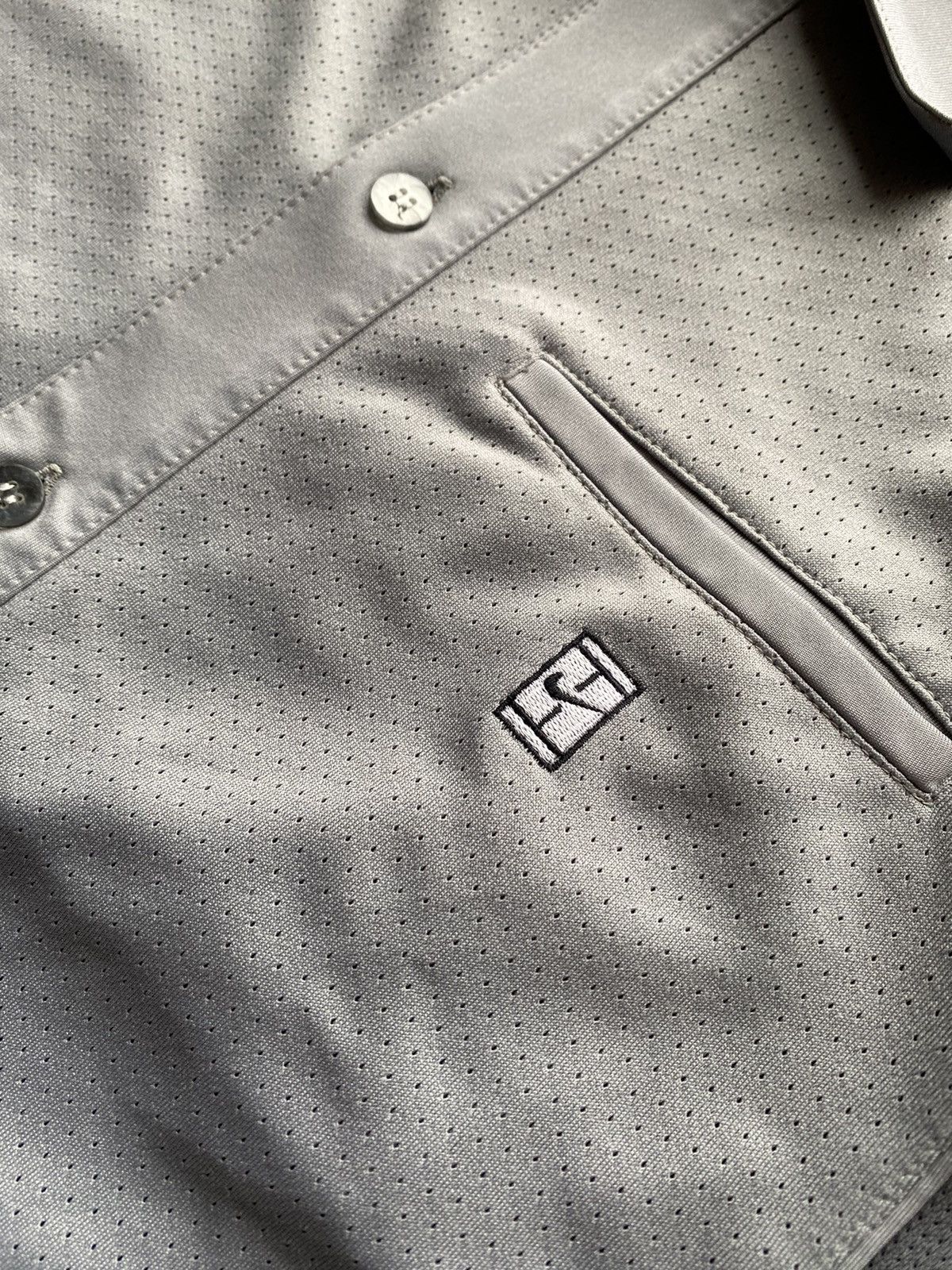 Nike Vintage Nike Court Two-Tone Tennis Polo Shirt Grey Navy Size US L / EU 52-54 / 3 - 5 Thumbnail