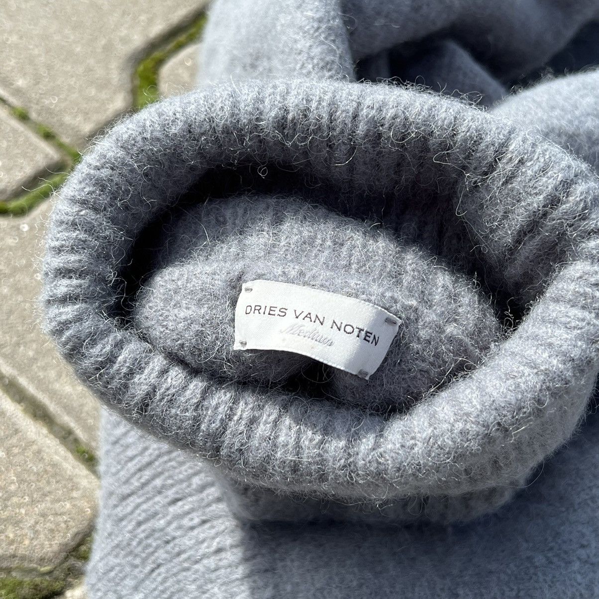 Dries Van Noten LUXURY Vintage Rare Dries Van Noten Alpaca Knitwear Sweater Size US M / EU 48-50 / 2 - 7 Thumbnail