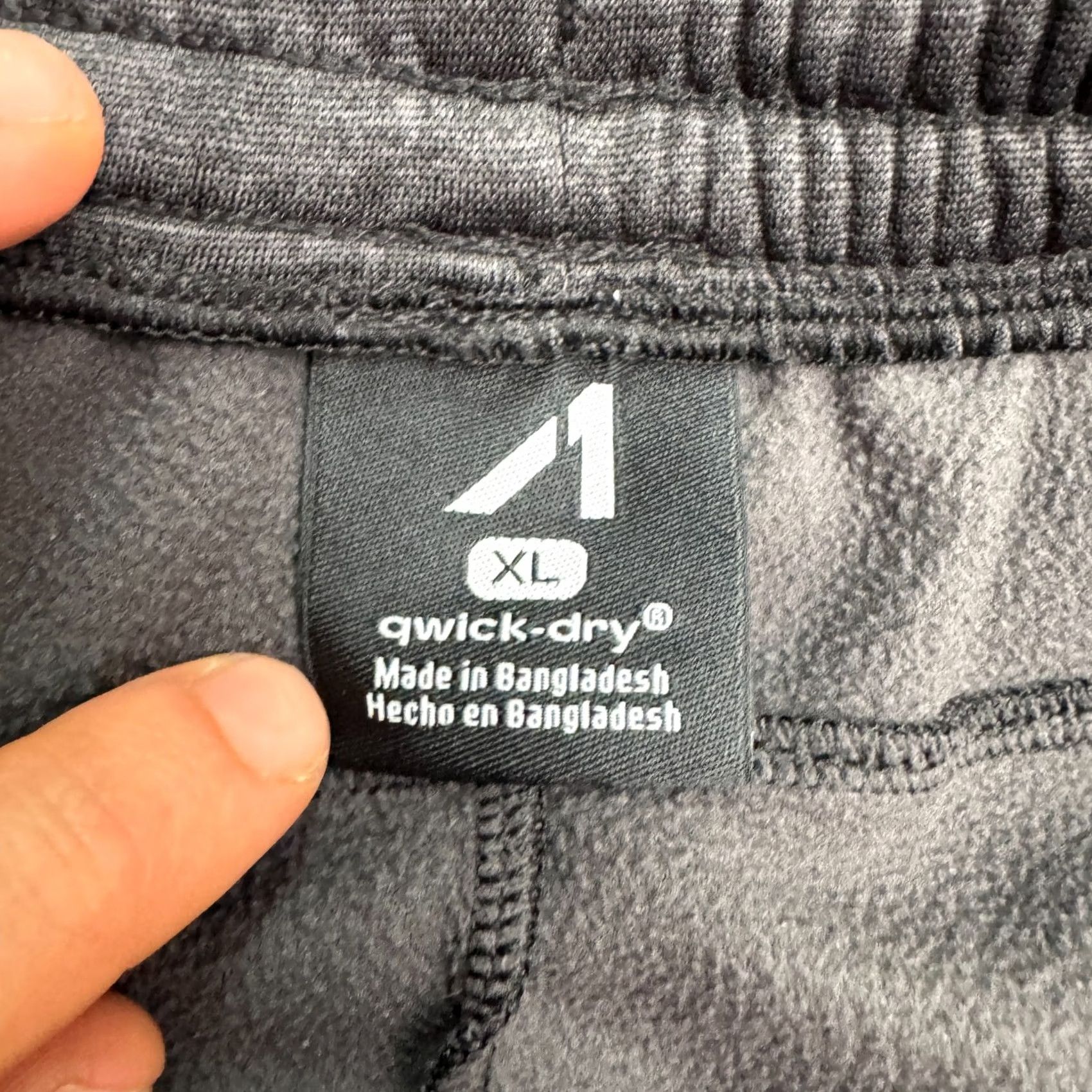 Wrangler Wrangler Qwick-Dry Authentics Premium Jogger Pants Mens XL Black Fleece Active Shirt? Size US 36 / EU 52 - 7 Thumbnail