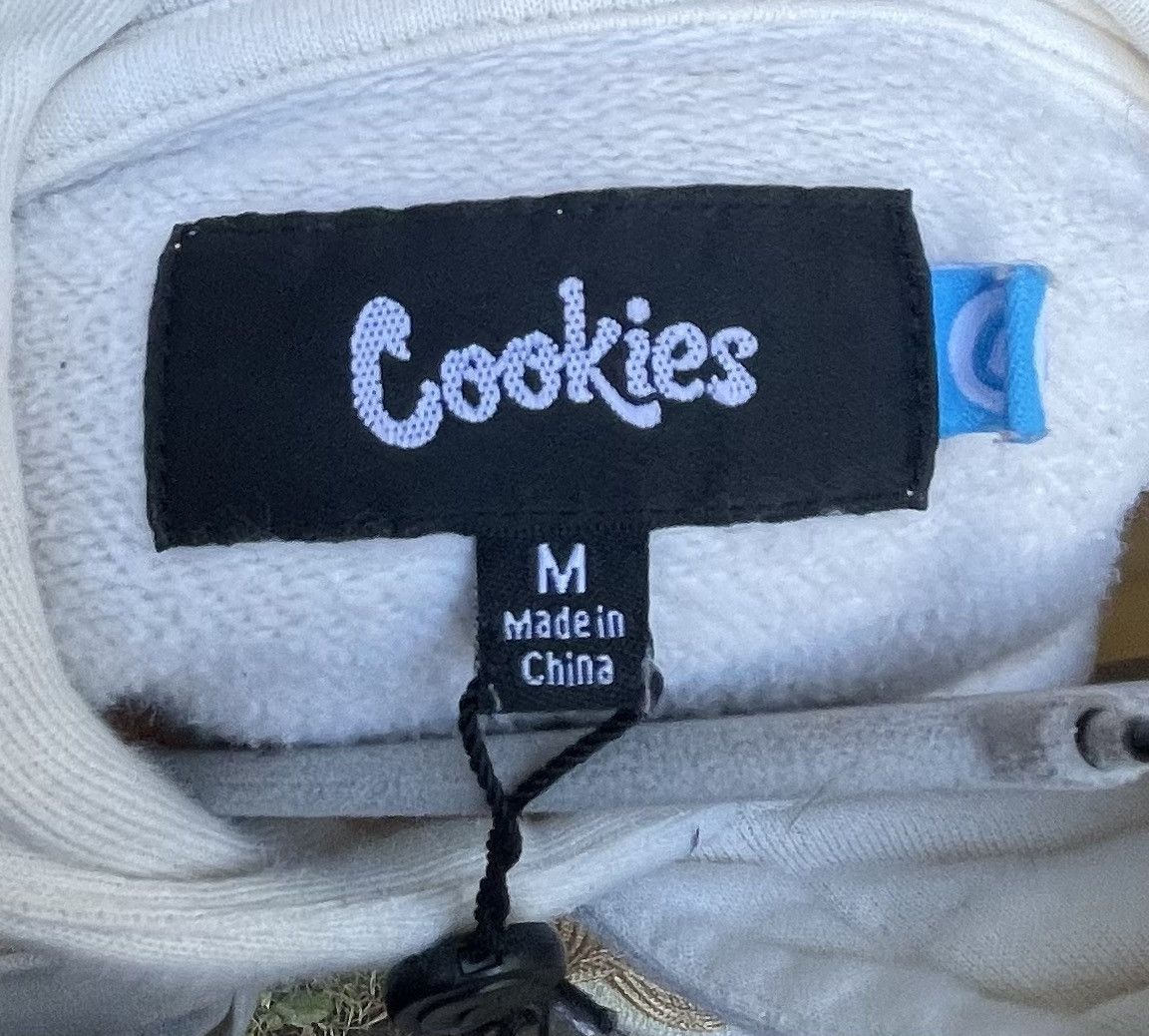 Cookies Cookies Brand Embroidered Cream Colored Pullover Hoodie Size US M / EU 48-50 / 2 - 2 Thumbnail