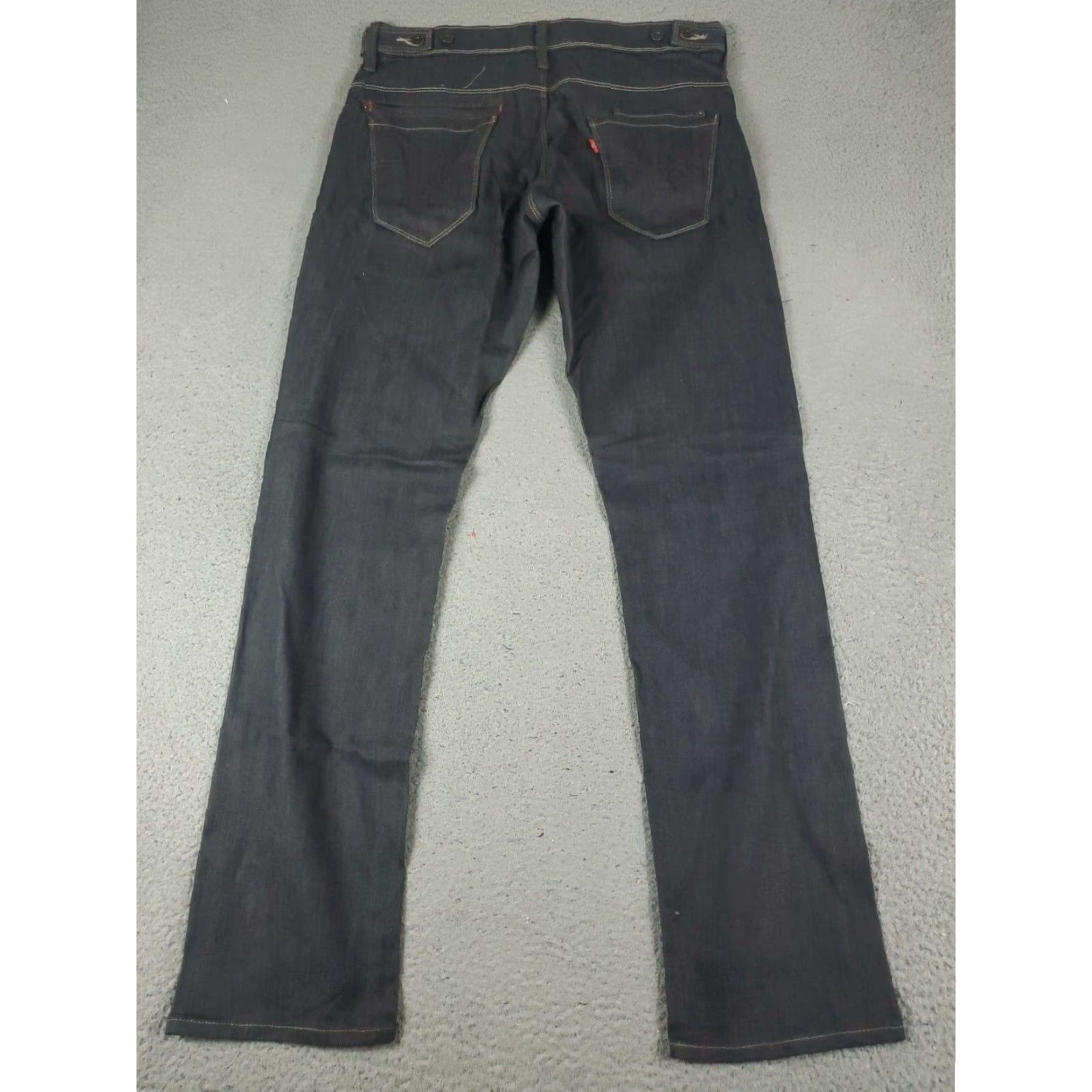 Levi's Levis 511 Slim Fit Straight Leg Jeans Mens 34x34 Blue Cotton Denim Pants Size US 34 / EU 50 - 6 Thumbnail