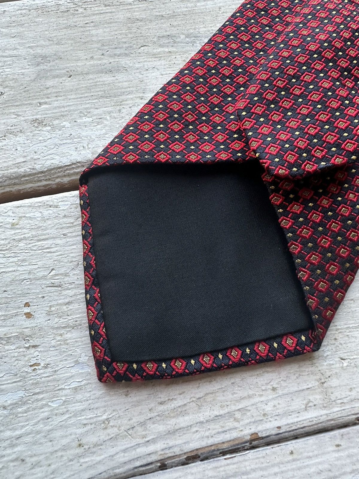 Designer × Hugo Boss 🚨RARE Hugo Boss Tie old money style Blue luxury monogram Size ONE SIZE - 2 Thumbnail