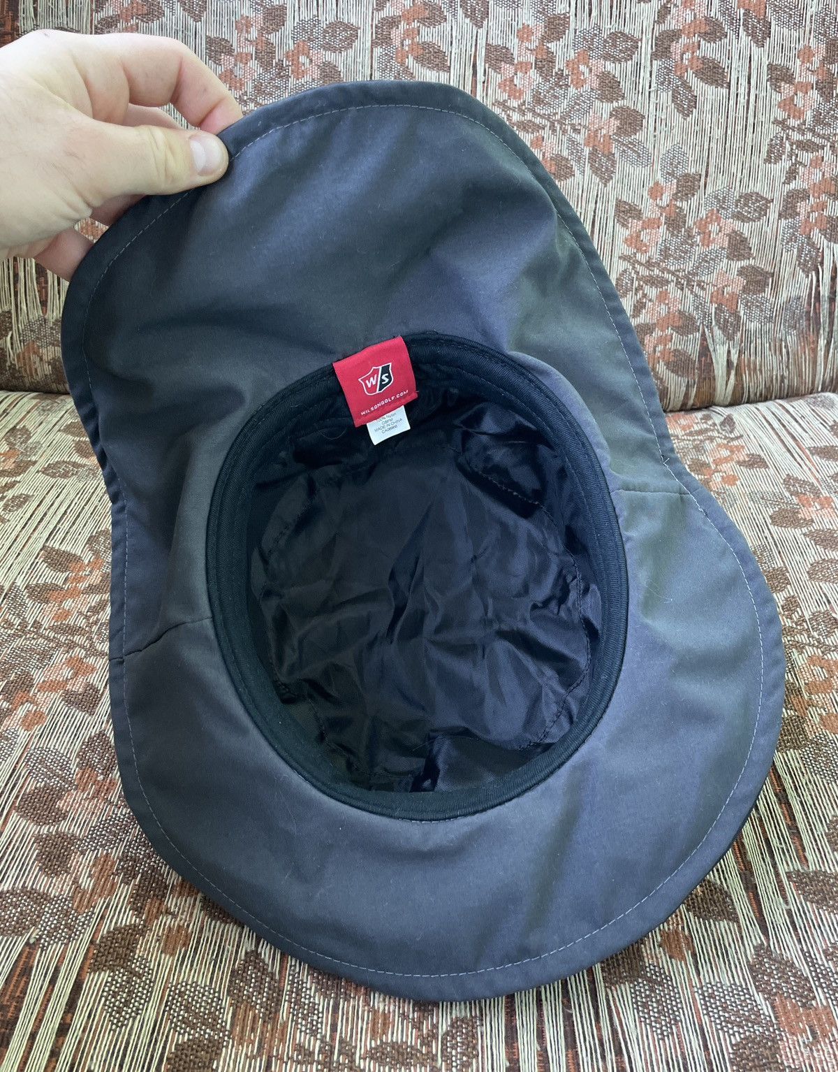 Wilson Wilson Staff Rain Bucket/Rain Hat/ Rain Hat Black Size ONE SIZE - 8 Thumbnail