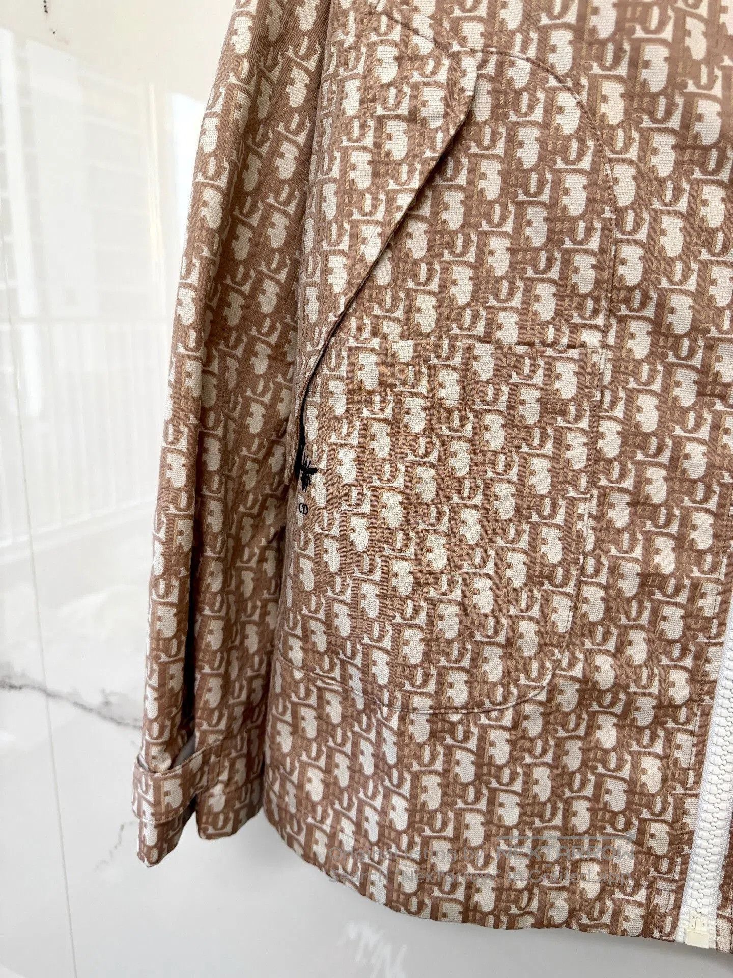 Dior dior pink printed hooded jacket. Size S / US 4 / IT 40 - 4 Thumbnail