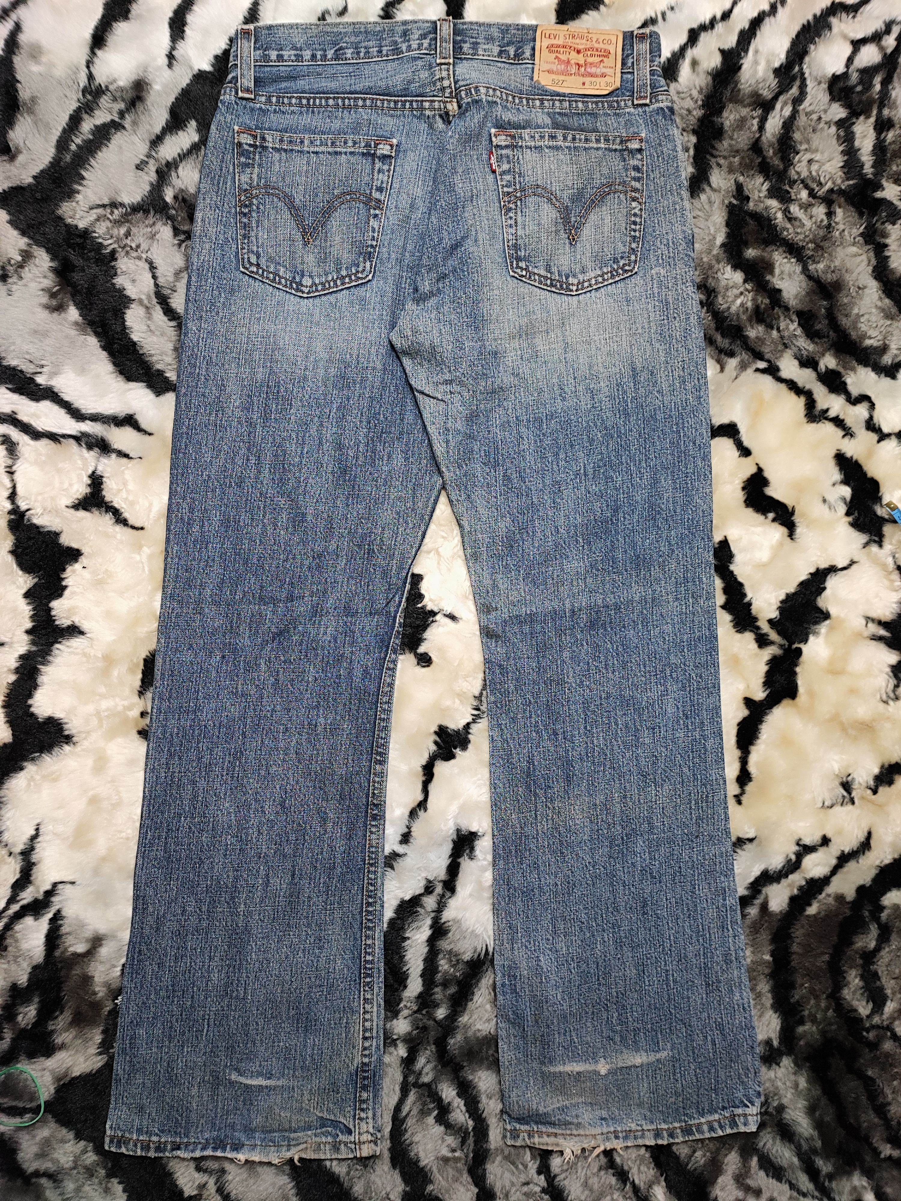 Levi's Vintage Levis 527 Flared Jeans Size US 34 / EU 50 - 13 Thumbnail
