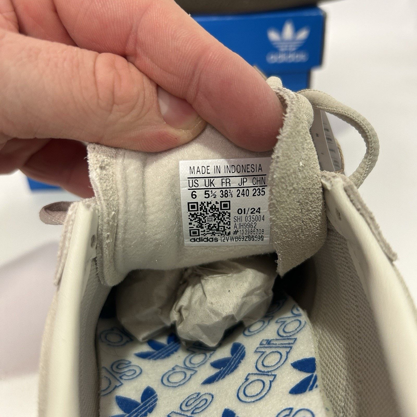 Adidas Adidas Handball Spezial “Aluminum Bright Blue” Size US 7 / IT 37 - 6 Thumbnail